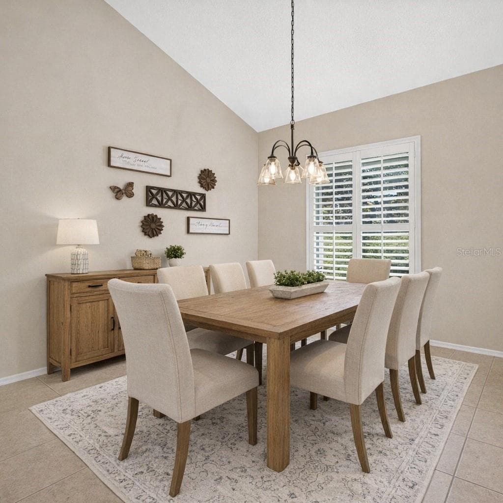 FORMAL DINING ROOM STAGED - 9603 BIRNAMWOOD ST, RIVERVIEW