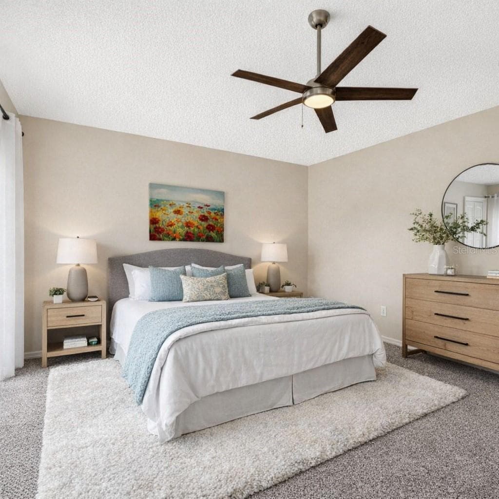 BEDROOM 2 STAGED - 9603 BIRNAMWOOD ST, RIVERVIEW