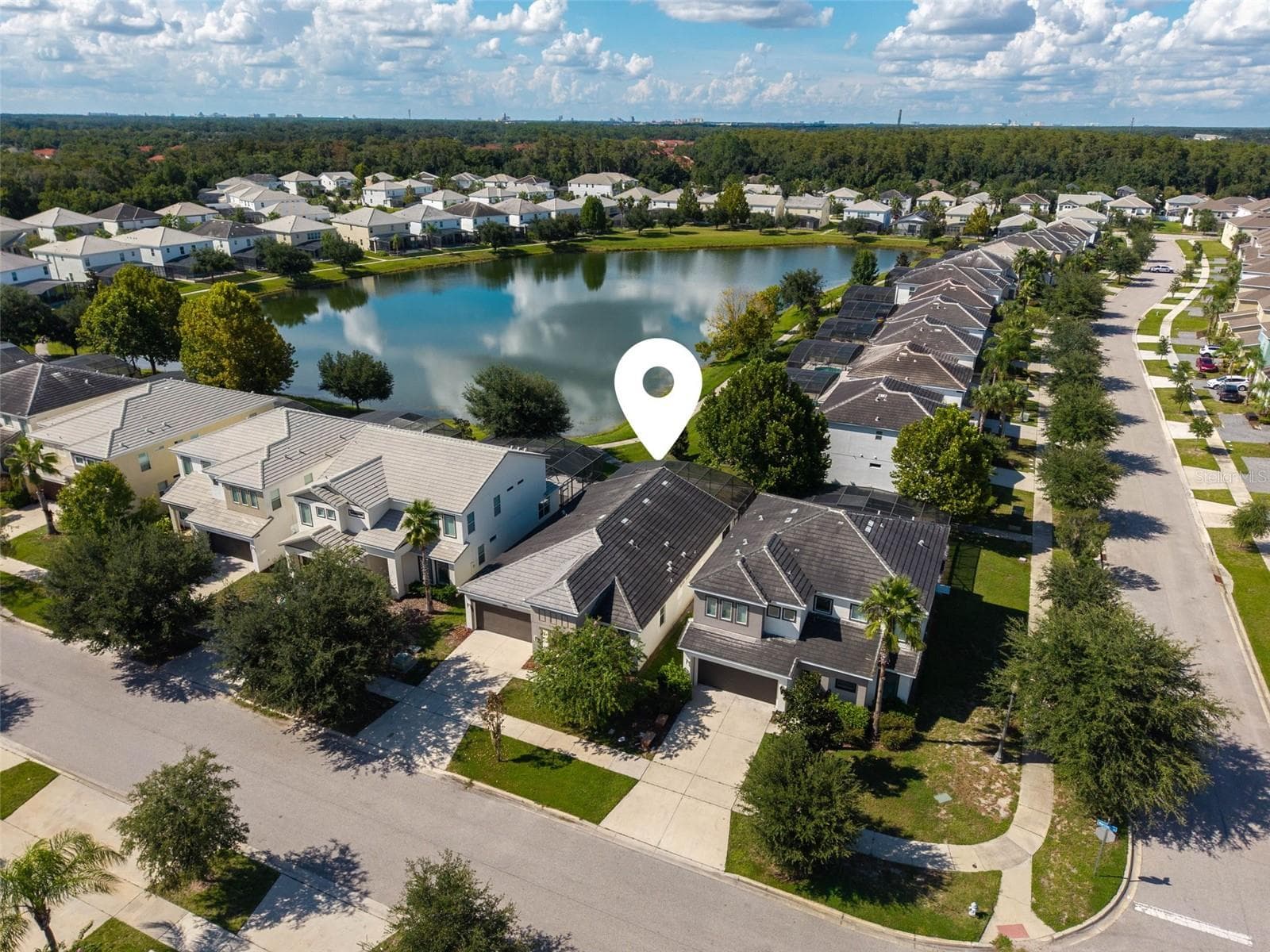 Aerial view. - 337 MARCELLO BLVD, KISSIMMEE