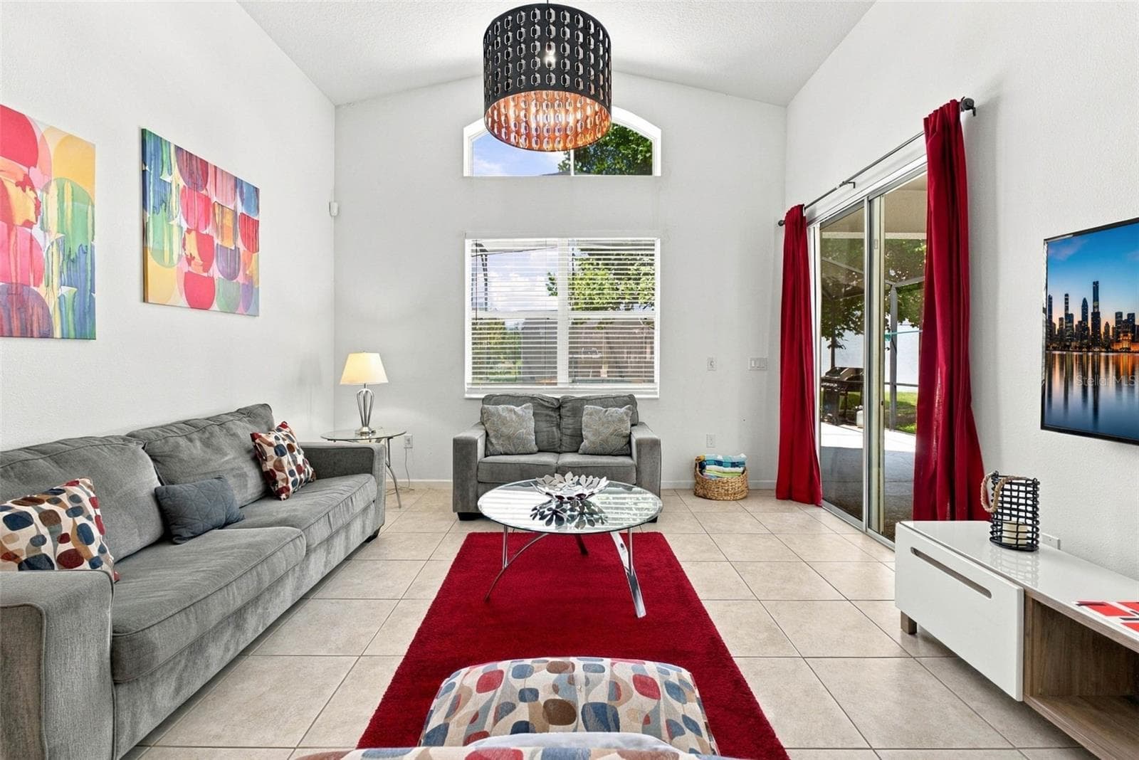 Living room. - 337 MARCELLO BLVD, KISSIMMEE