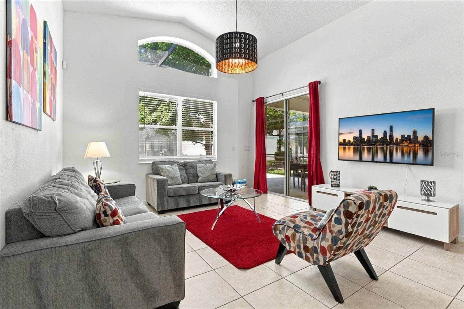 Living room. - 337 MARCELLO BLVD, KISSIMMEE