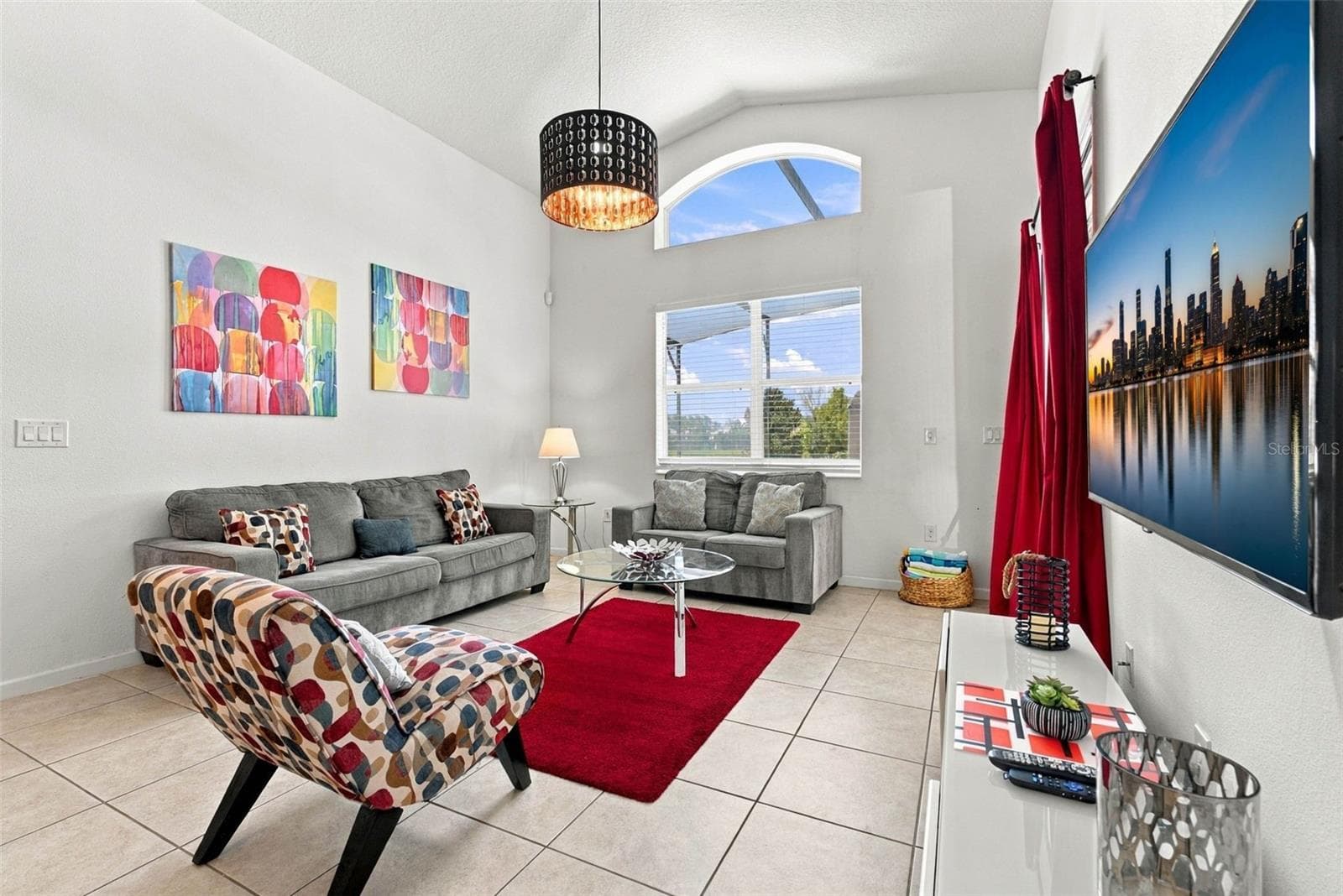 Living room. - 337 MARCELLO BLVD, KISSIMMEE