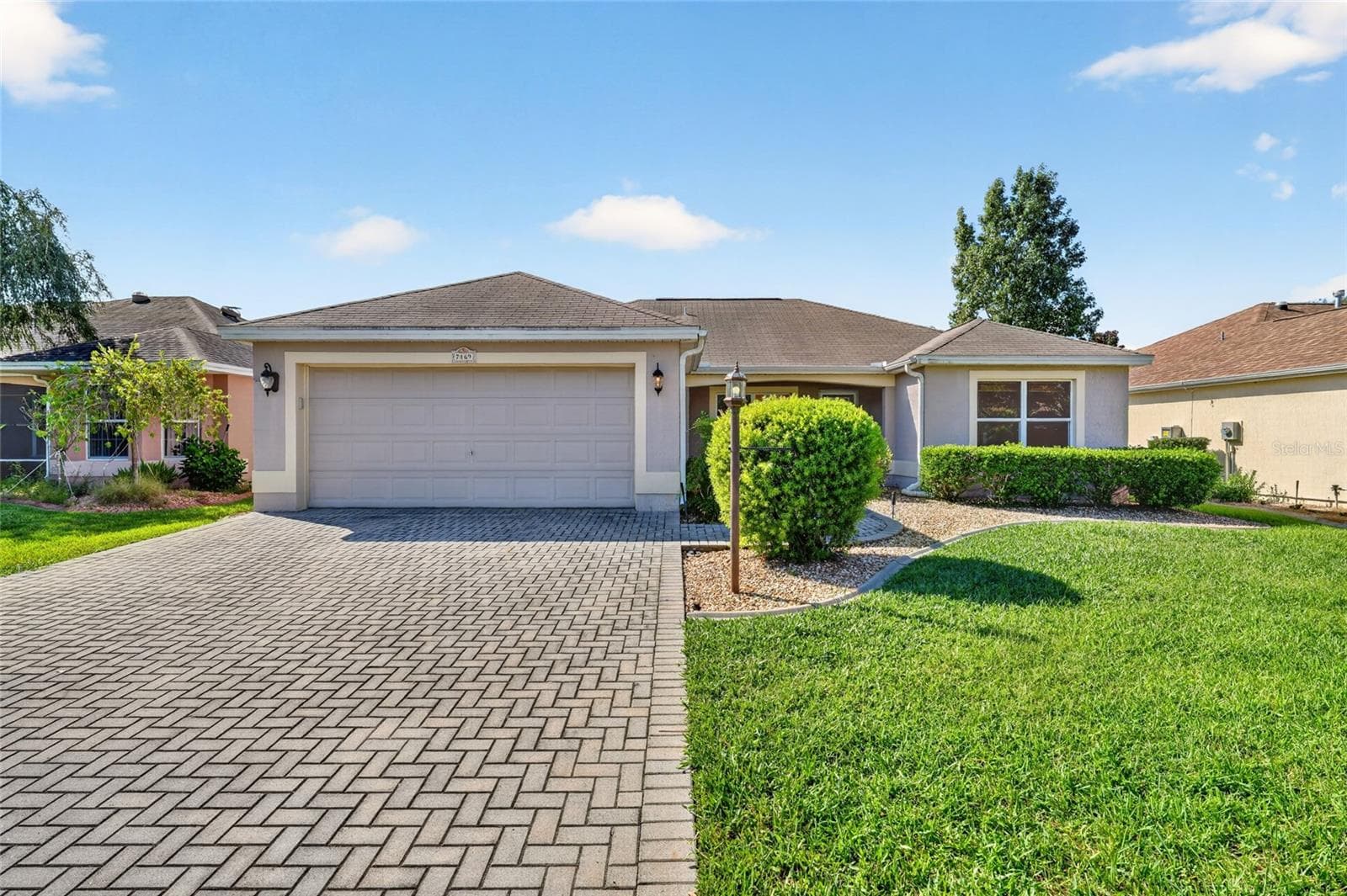 Paver Driveway - 7169 SE 172ND HAZELWOOD LOOP, THE VILLAGES