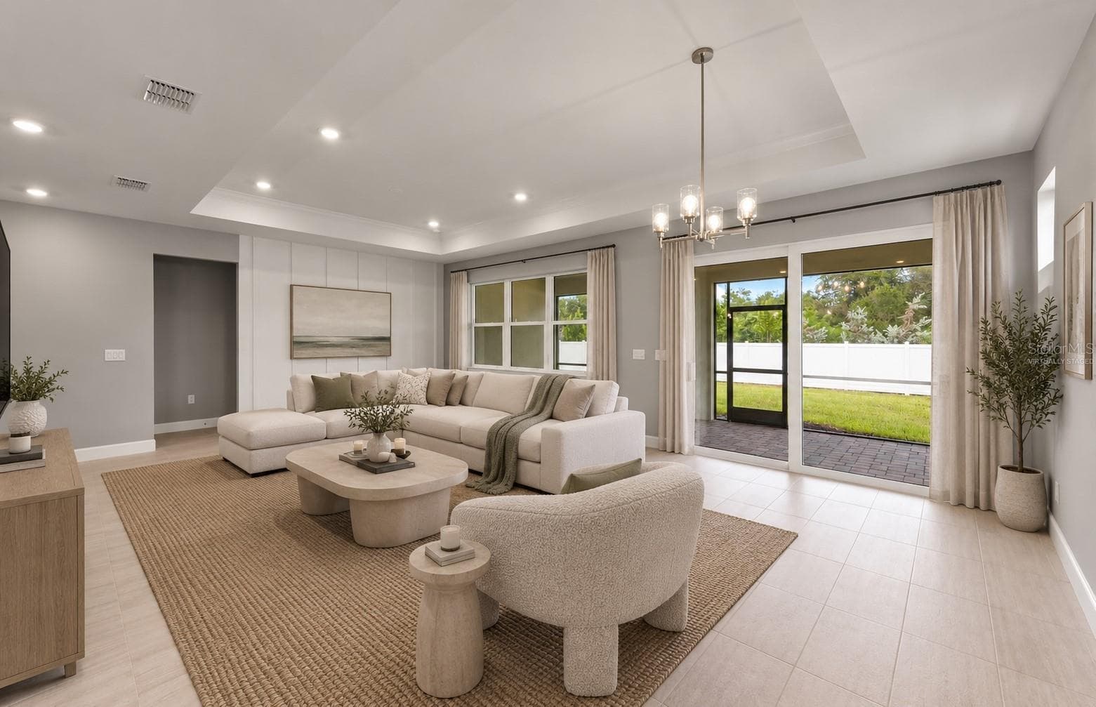 Virtually staged in the actual home. - 1840 SILVER SHORES BLVD, ENGLEWOOD