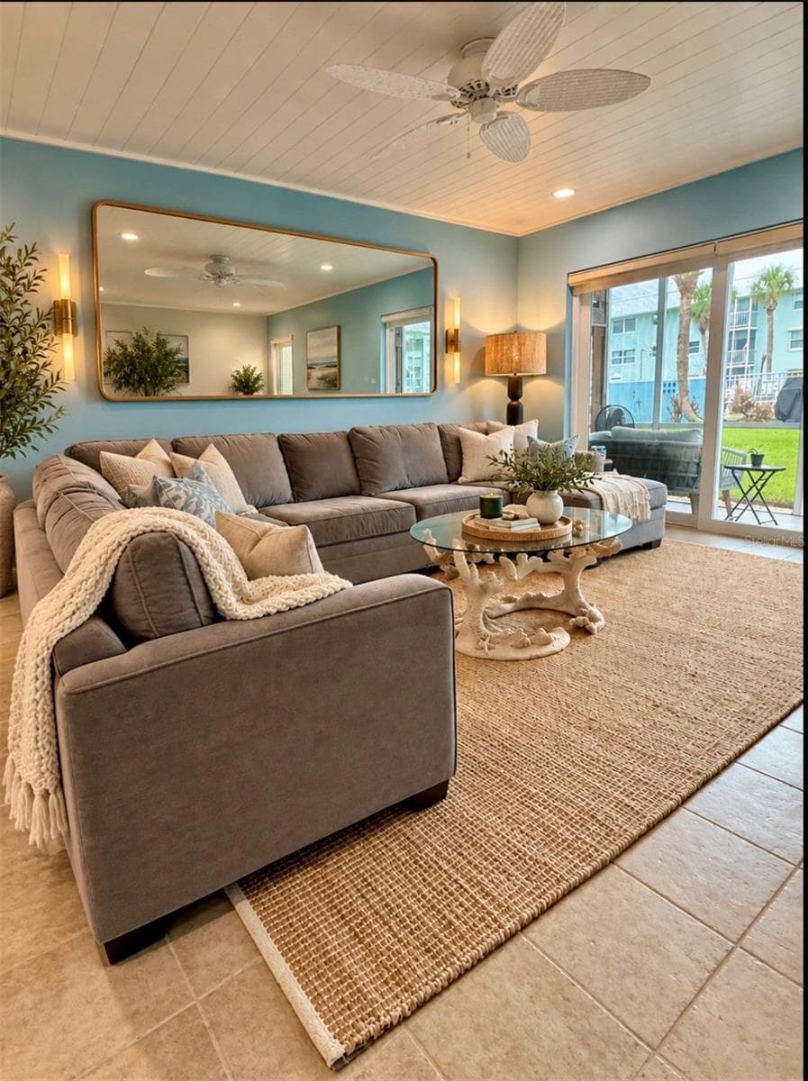 Livingroom - 325 N CAUSEWAY #1070, NEW SMYRNA BEACH