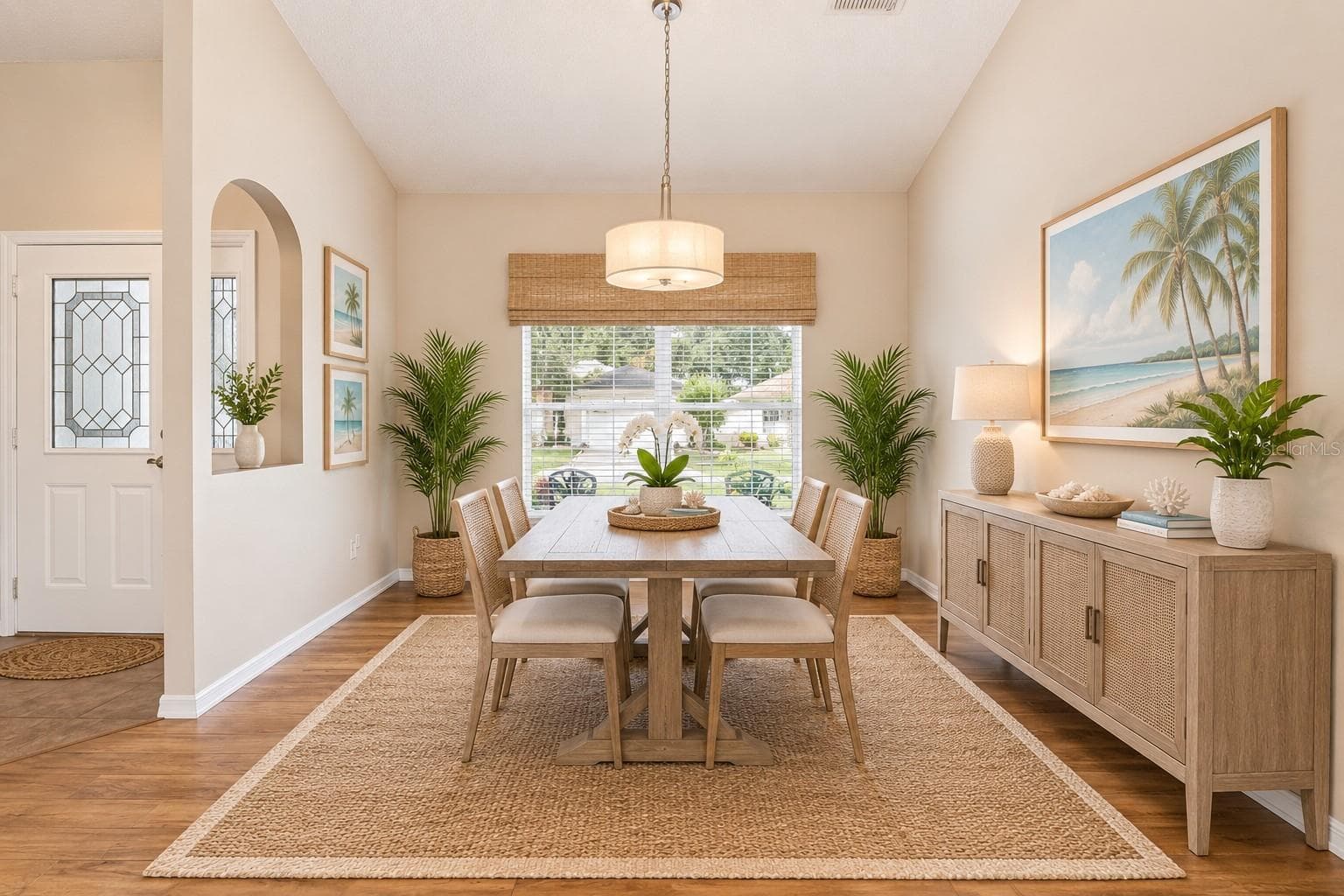 Dining Room Virtually furnished - 24242 E BELLE MEDE DR, LEESBURG