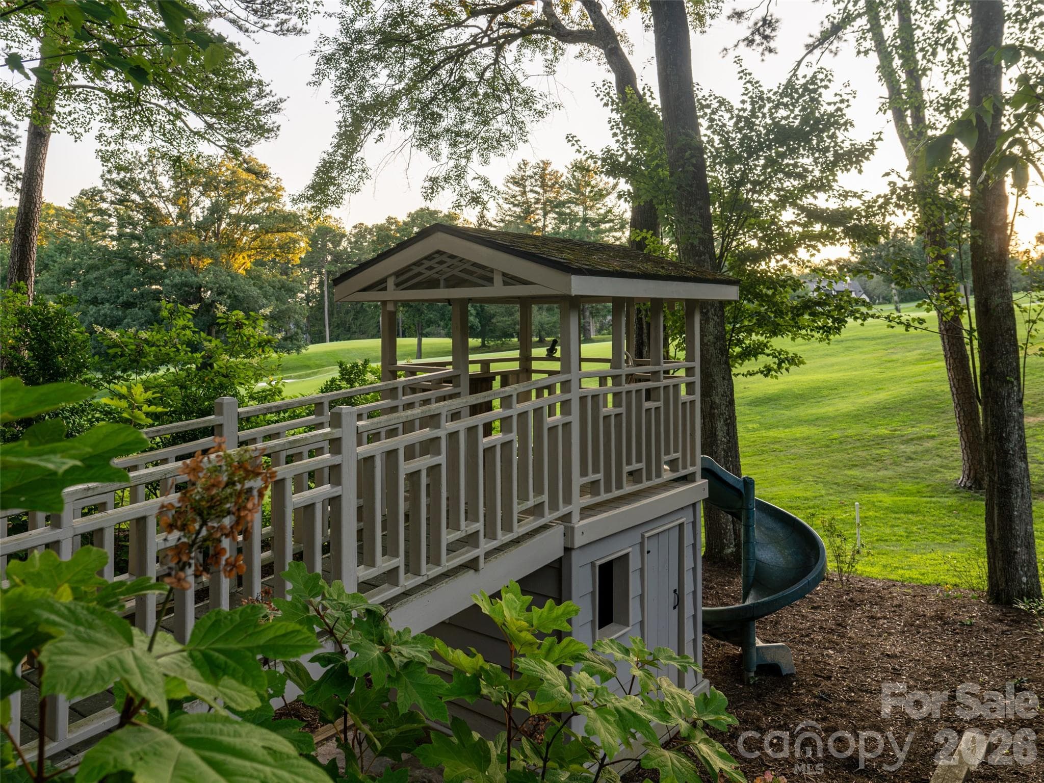 Rear Custom Play Area - 17 Amherst Road, Biltmore Forest