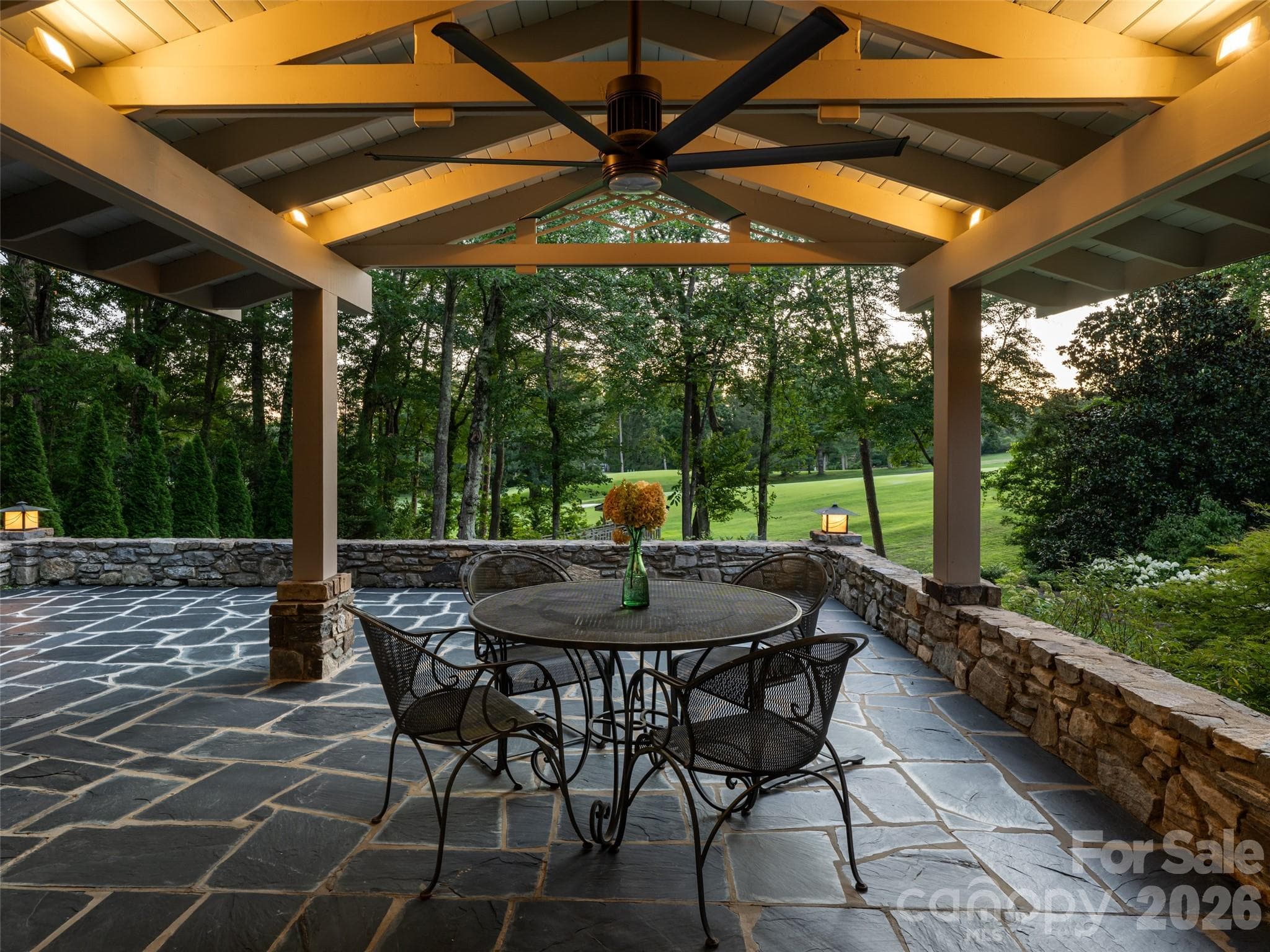 Rear Covered Patio 2 - 17 Amherst Road, Biltmore Forest
