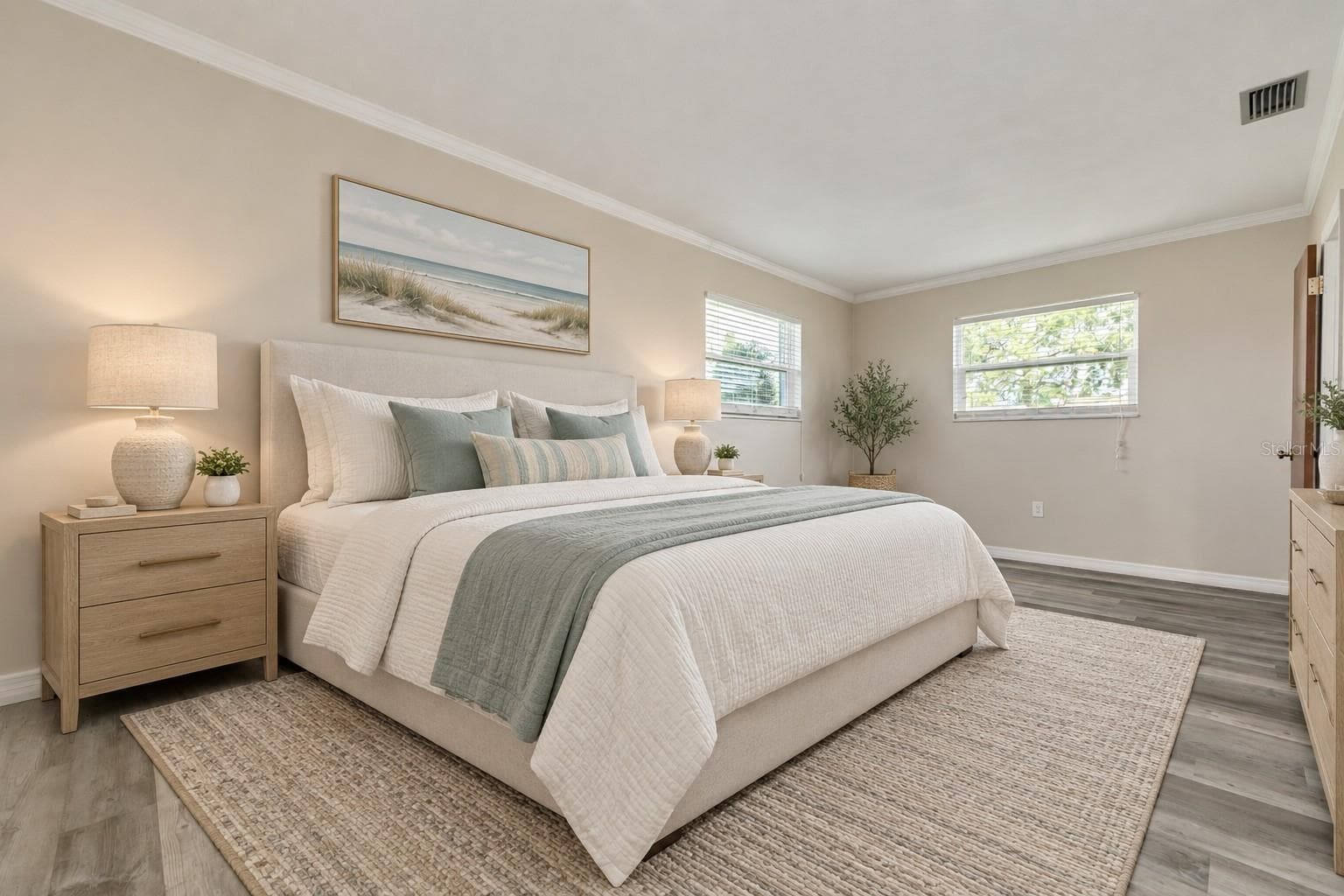 primary bedroom staged - 29786 67TH WAY N, CLEARWATER