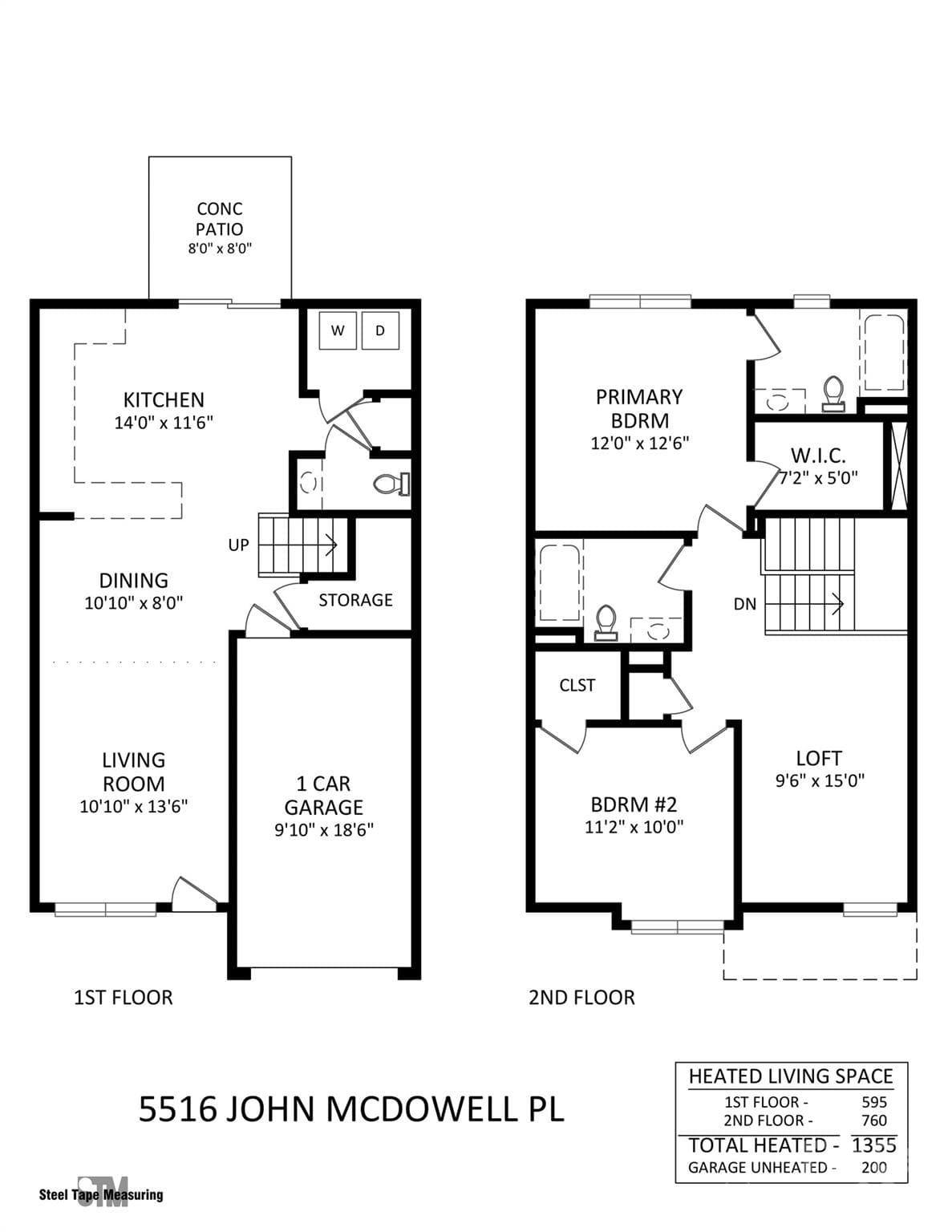 Townhouse at 5516 John Mcdowell Place, Charlotte, photo 6 of 37