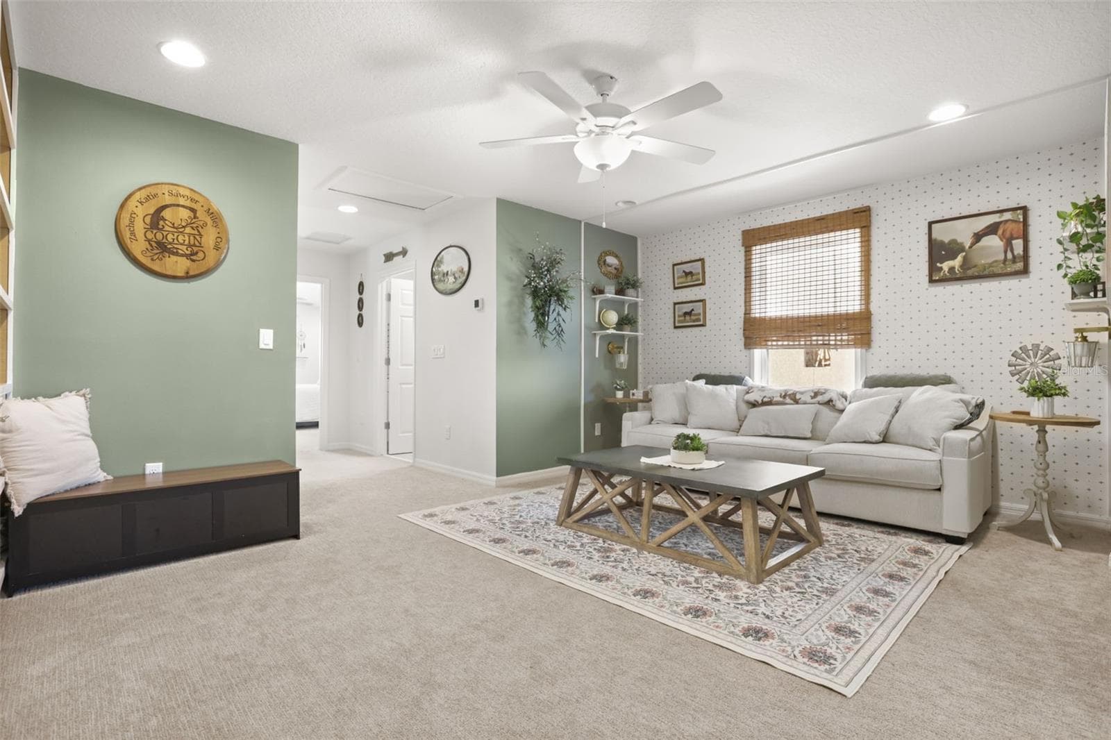 Another view of the spacious upstairs loft. - 7104 DILLY LAKE AVE, GROVELAND