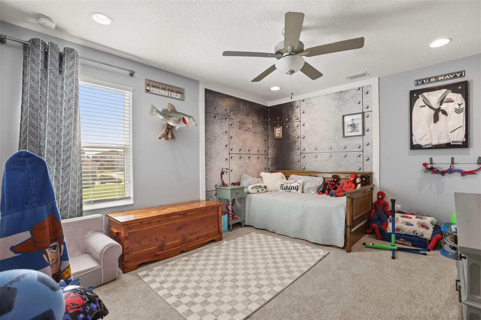Fourth bedroom with natural light and a flexible layout. - 7104 DILLY LAKE AVE, GROVELAND