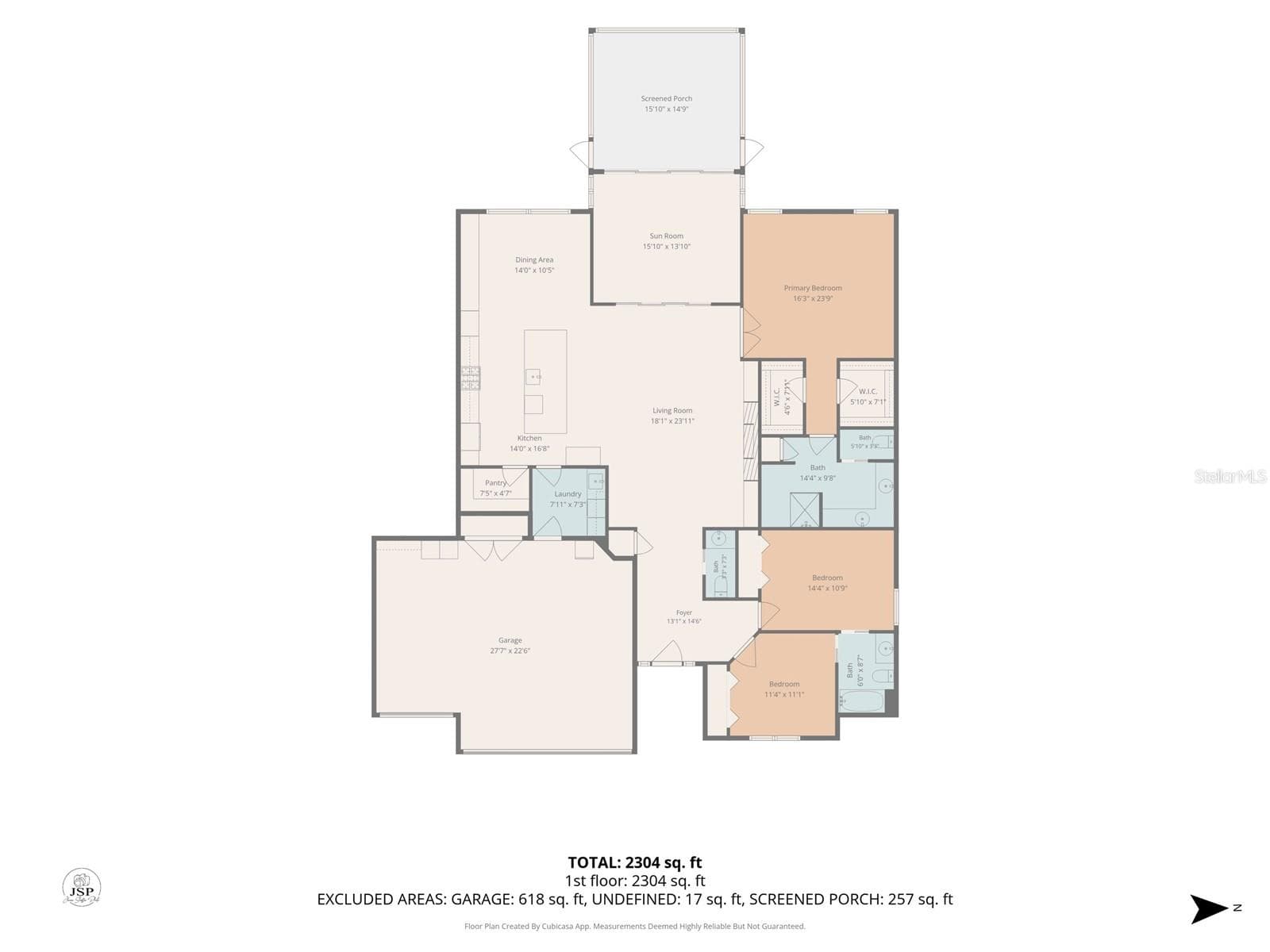 Home layout - 4529 SAMANTHA CT, THE VILLAGES