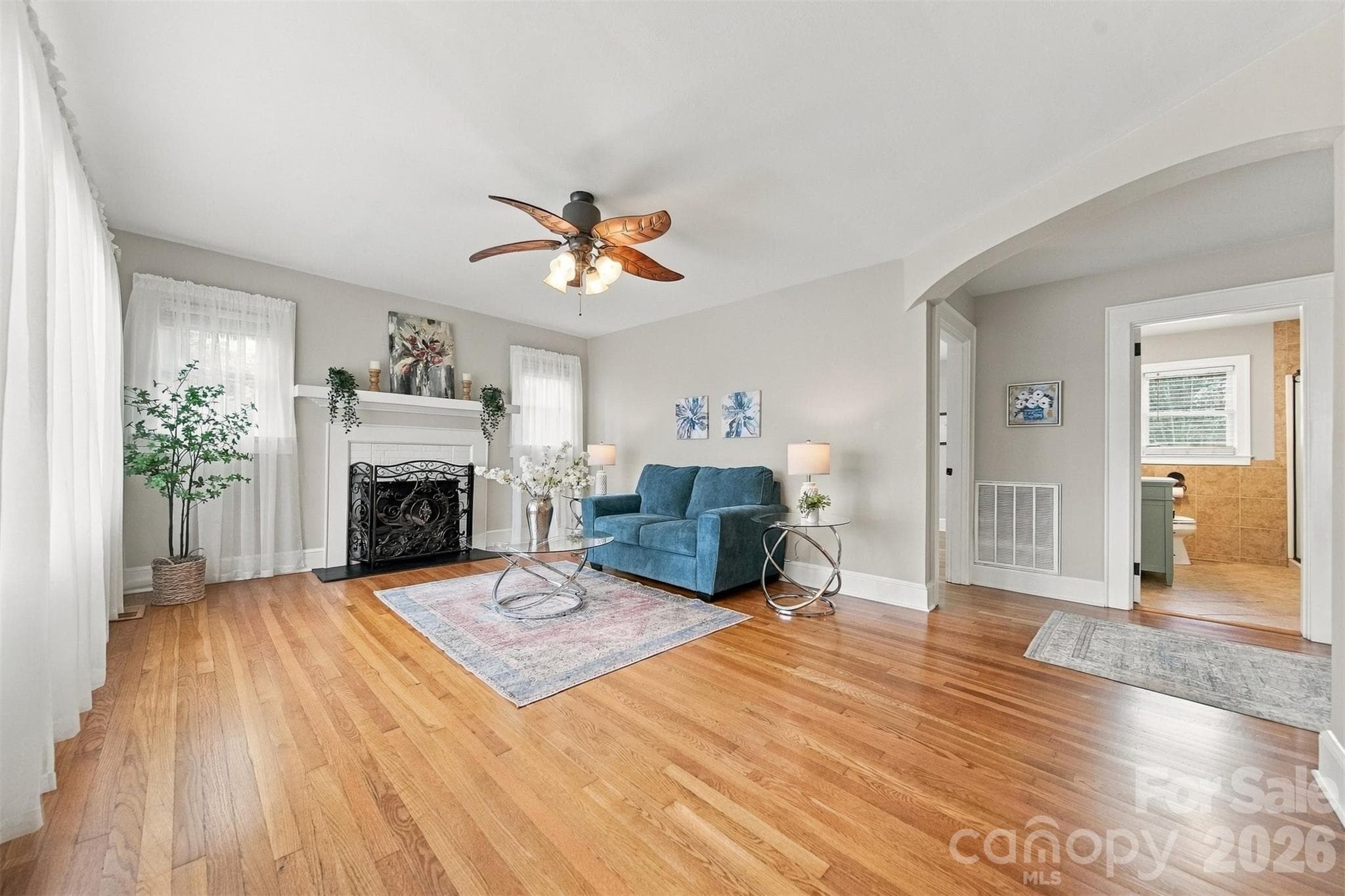 Living room main level - 4273 Springs Road, Conover