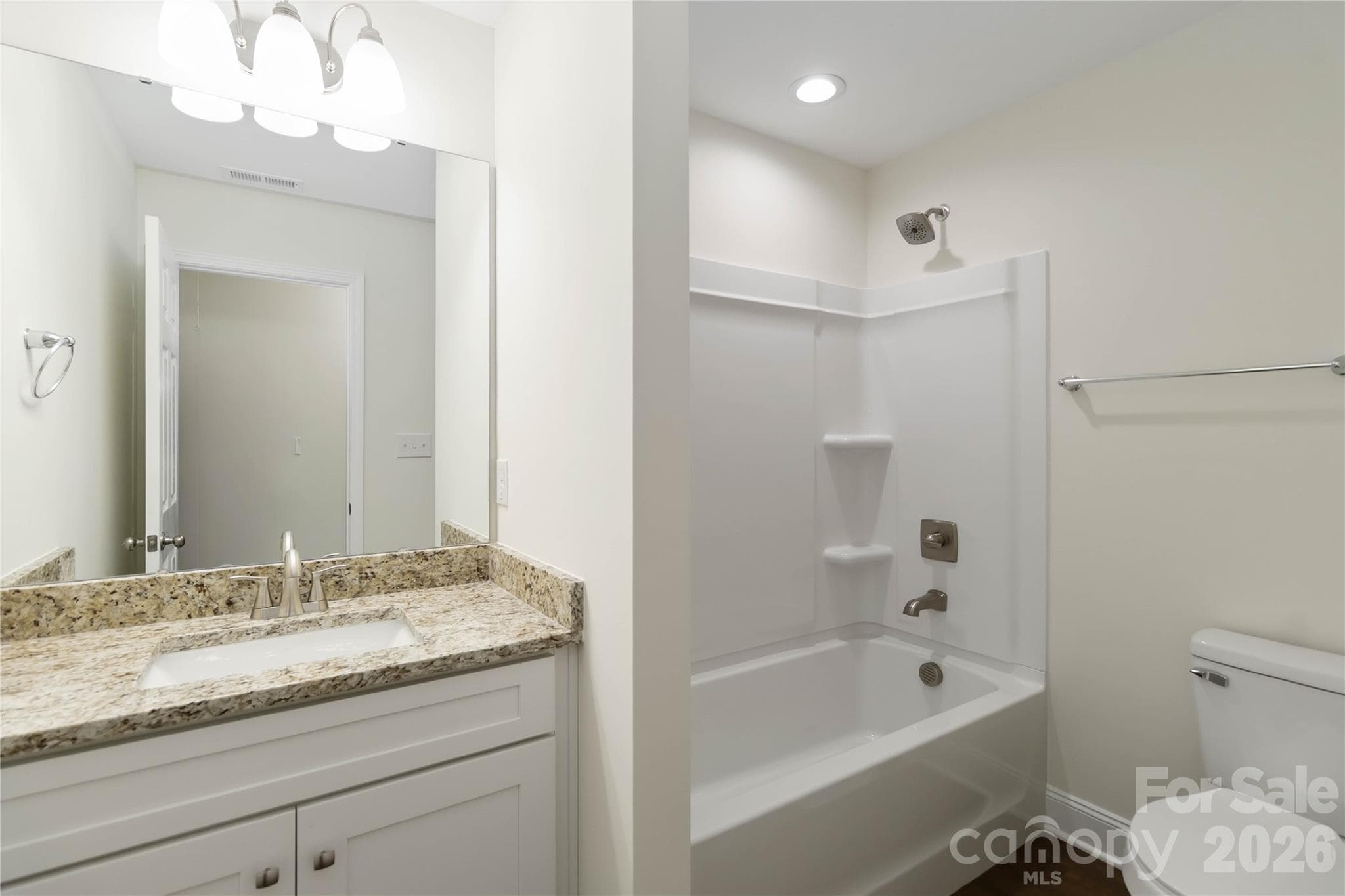 Upstairs Full Bath - 1018 Heath Helms Road, Monroe