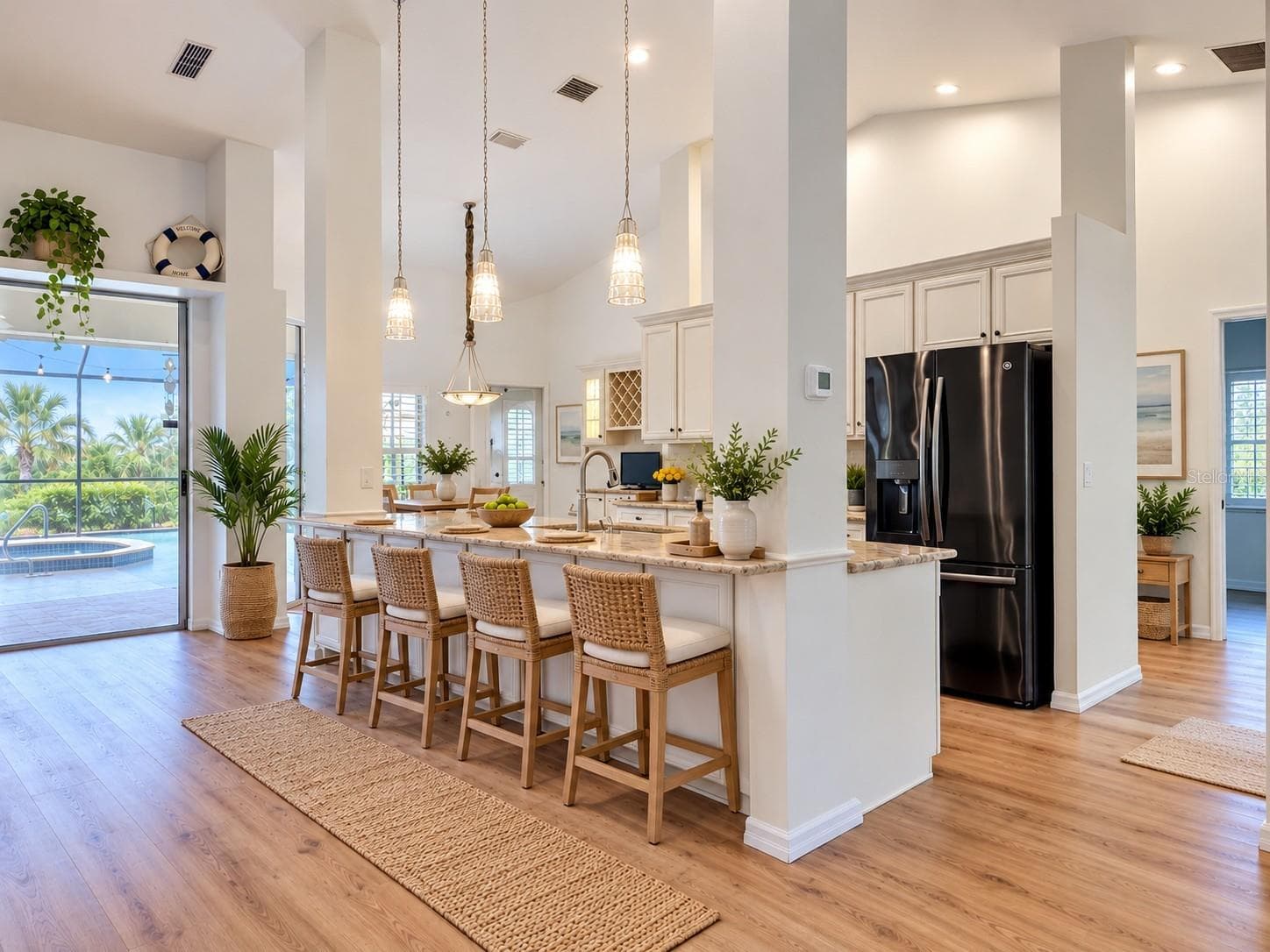 Additional bar seating area. - 4415 HIGHLAND OAKS CIR, SARASOTA