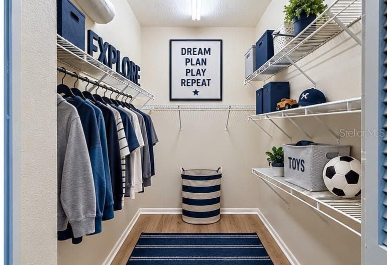 Bedroom #2 walk in closet. - 4415 HIGHLAND OAKS CIR, SARASOTA