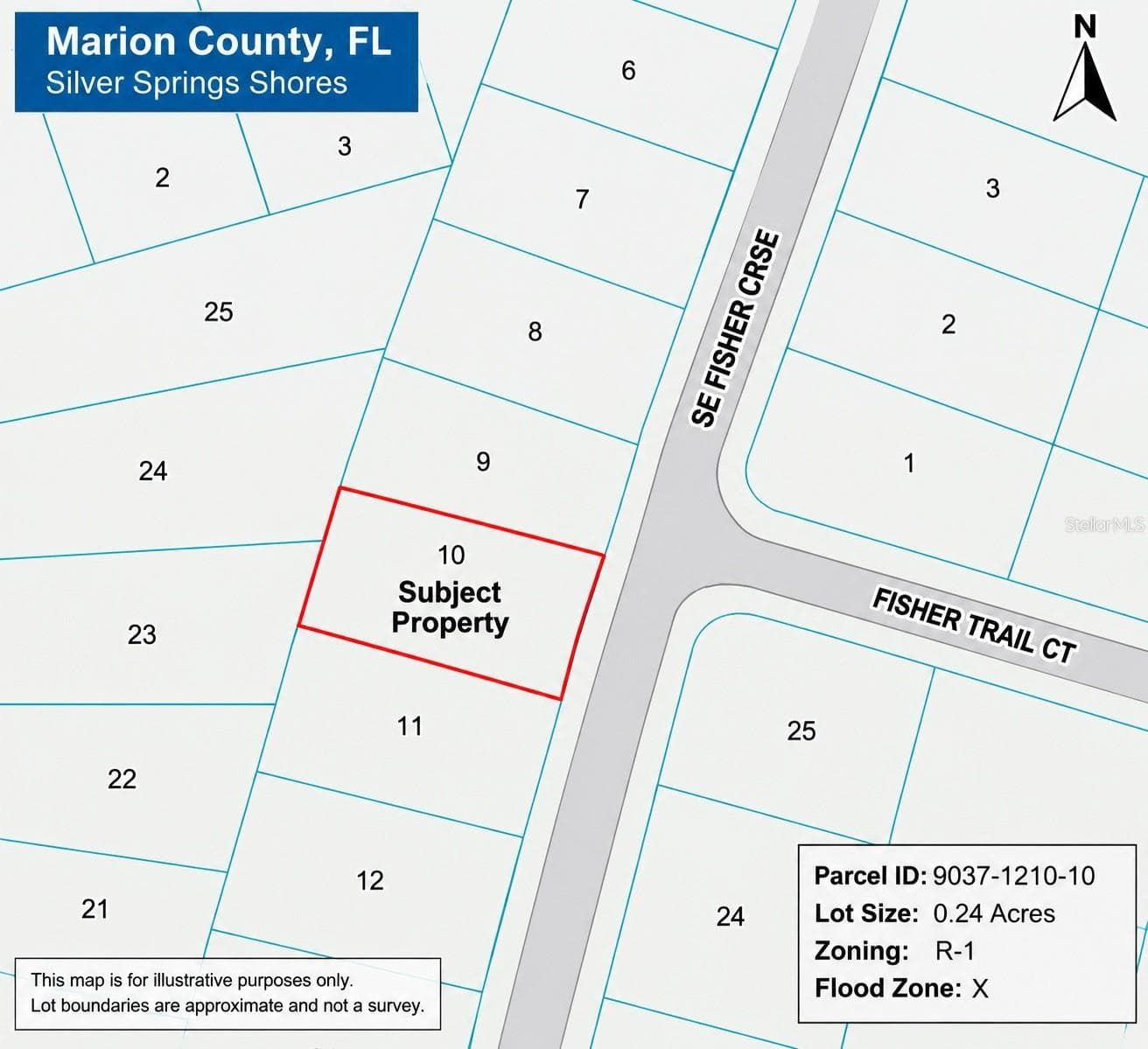 Land at SE FISHER CRSE #Lot 10, OCKLAWAHA, photo 4 of 4