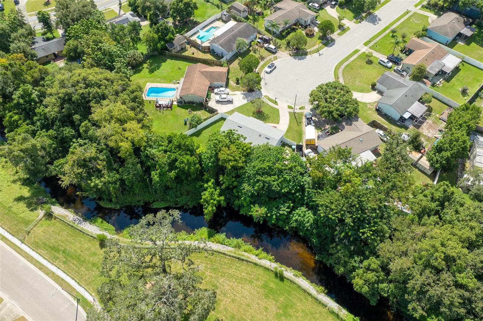 Rear view of Cul-de Sac - 500 BIRCH CT, ALTAMONTE SPRINGS