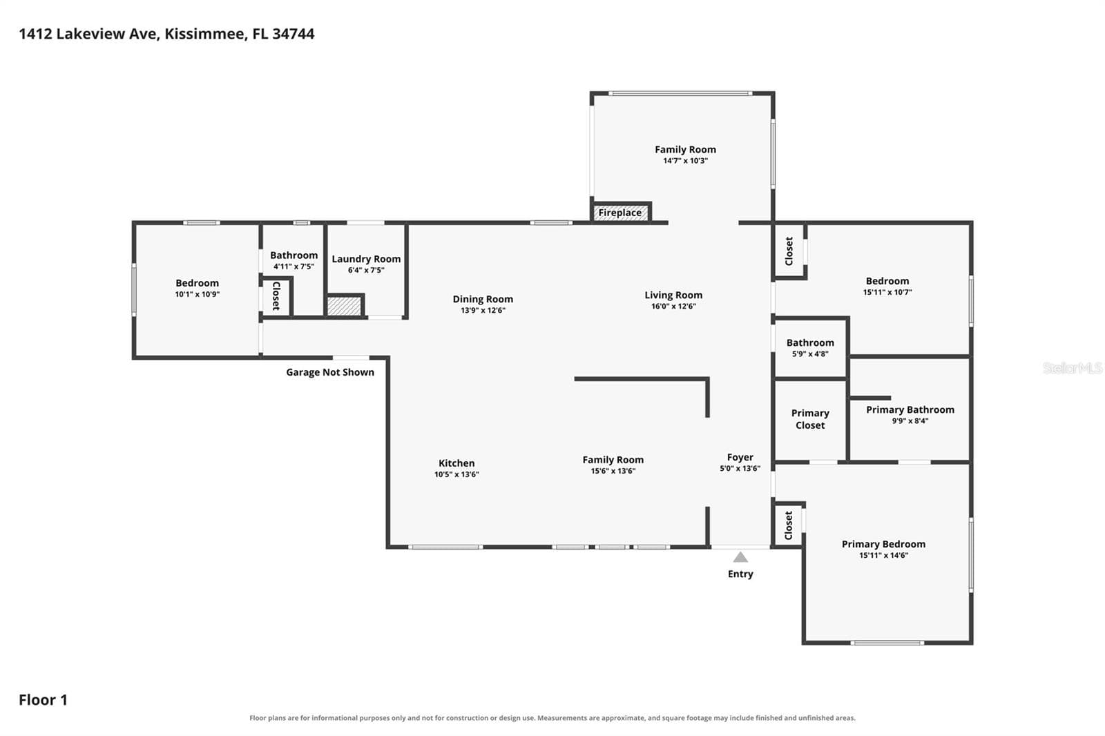 Single Family Residence at 1412 LAKEVIEW AVE, KISSIMMEE, photo 23 of 34