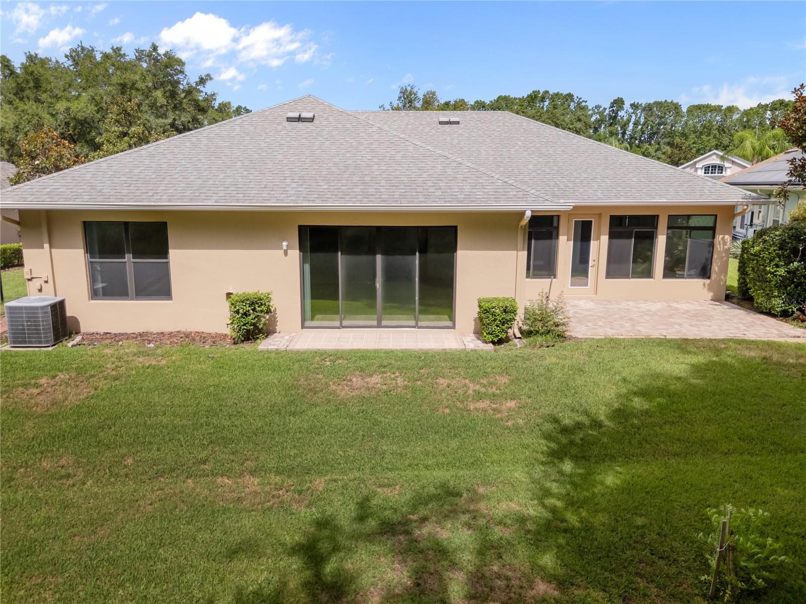 Backyard with space for a pool - 14834 MAN O WAR DR, ODESSA