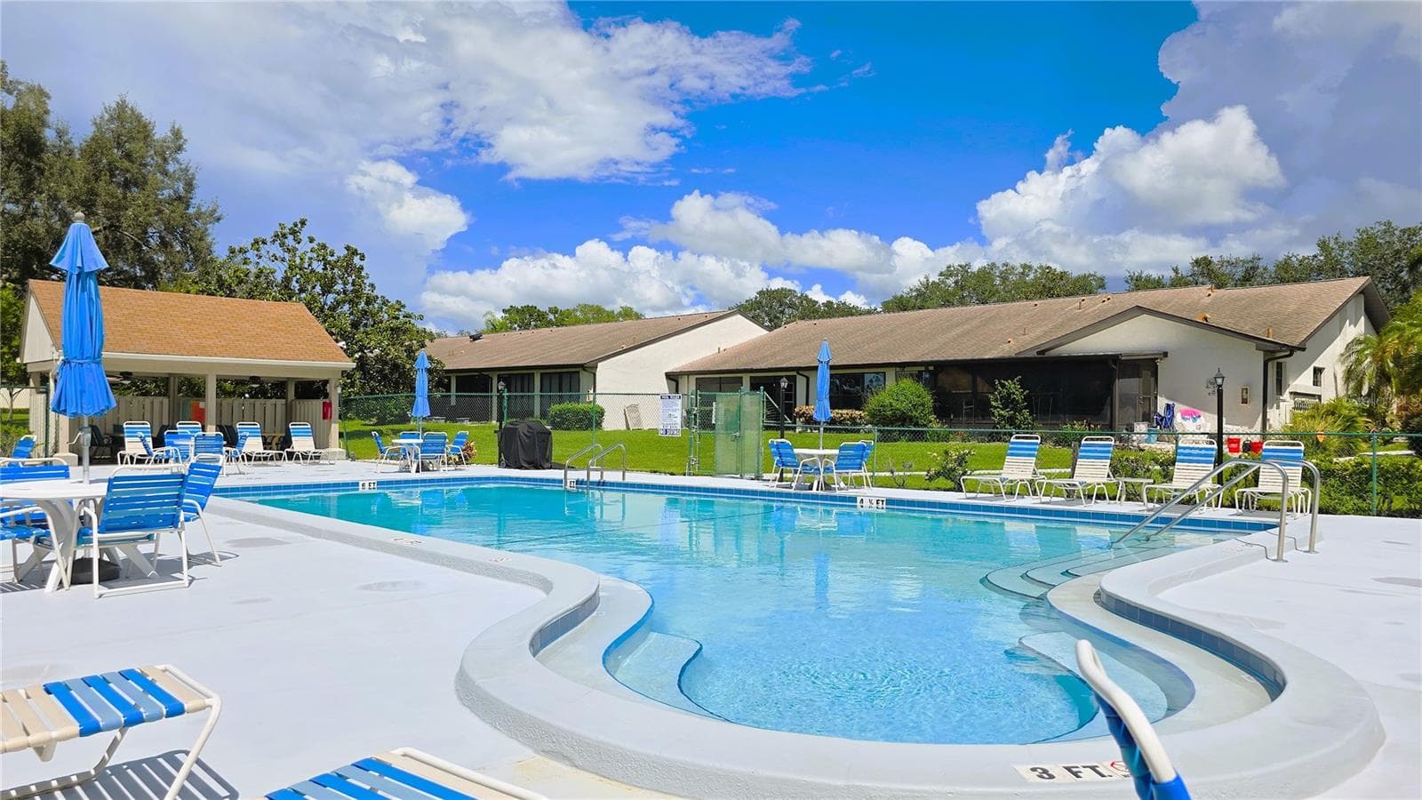 Condominium at 1450 HEATHER RIDGE BLVD #201, DUNEDIN, photo 53 of 56