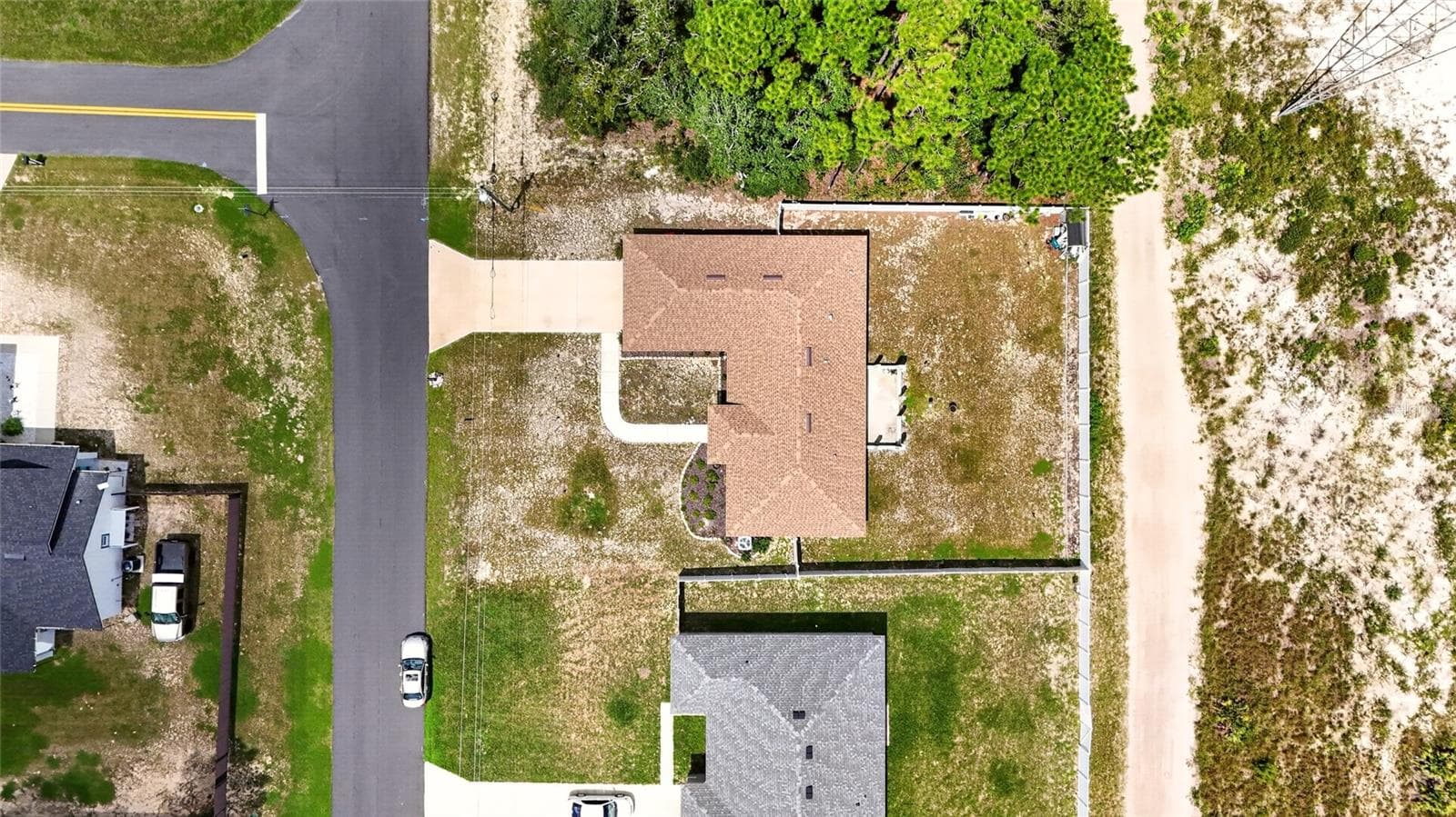 2023 Roof - Pic Bird View Roof - 15211 SW 65TH TERRACE RD, OCALA
