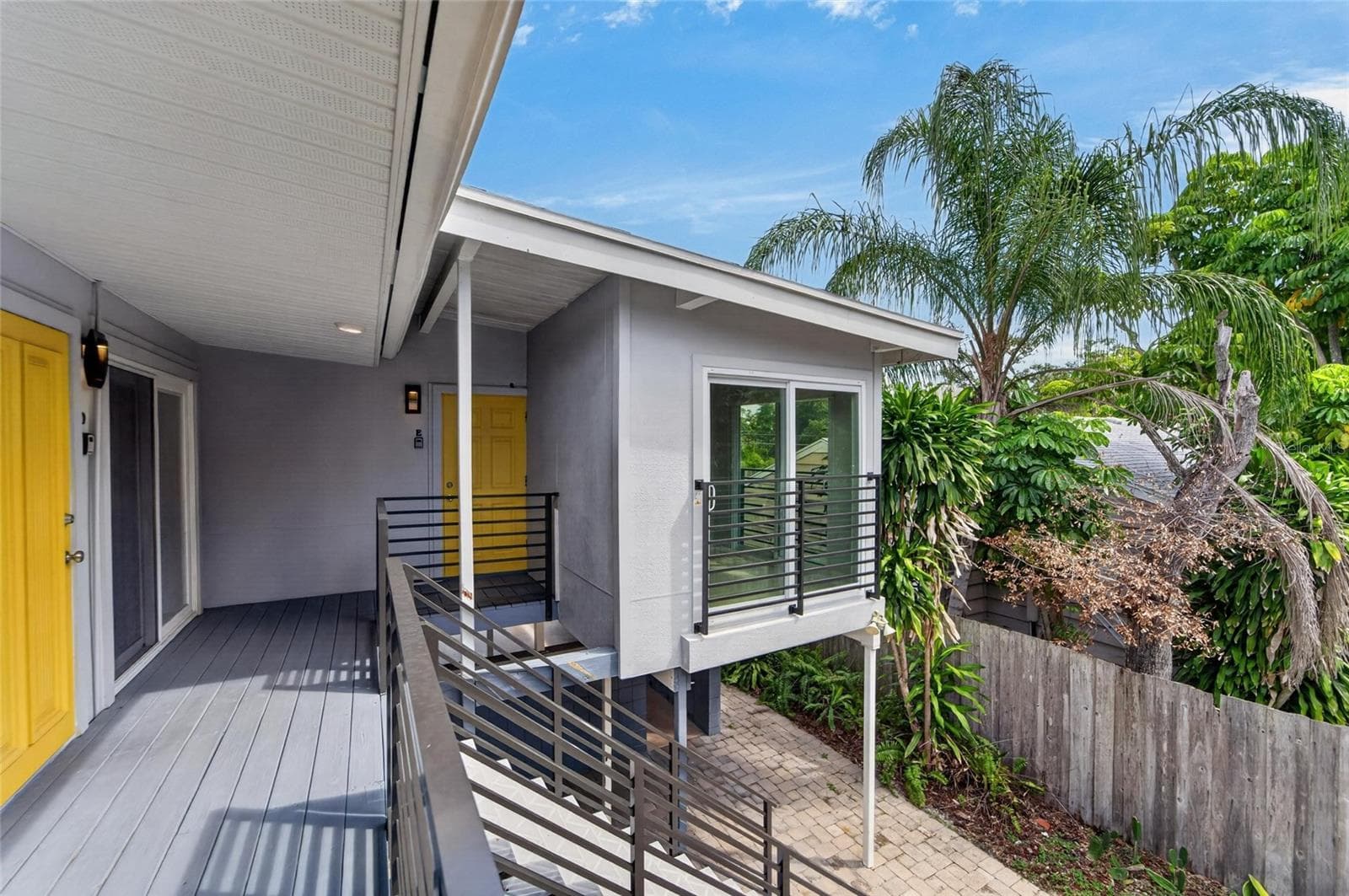 Entrance to Unit E-largest unit upstairs/end - 1236 13TH ST, SARASOTA