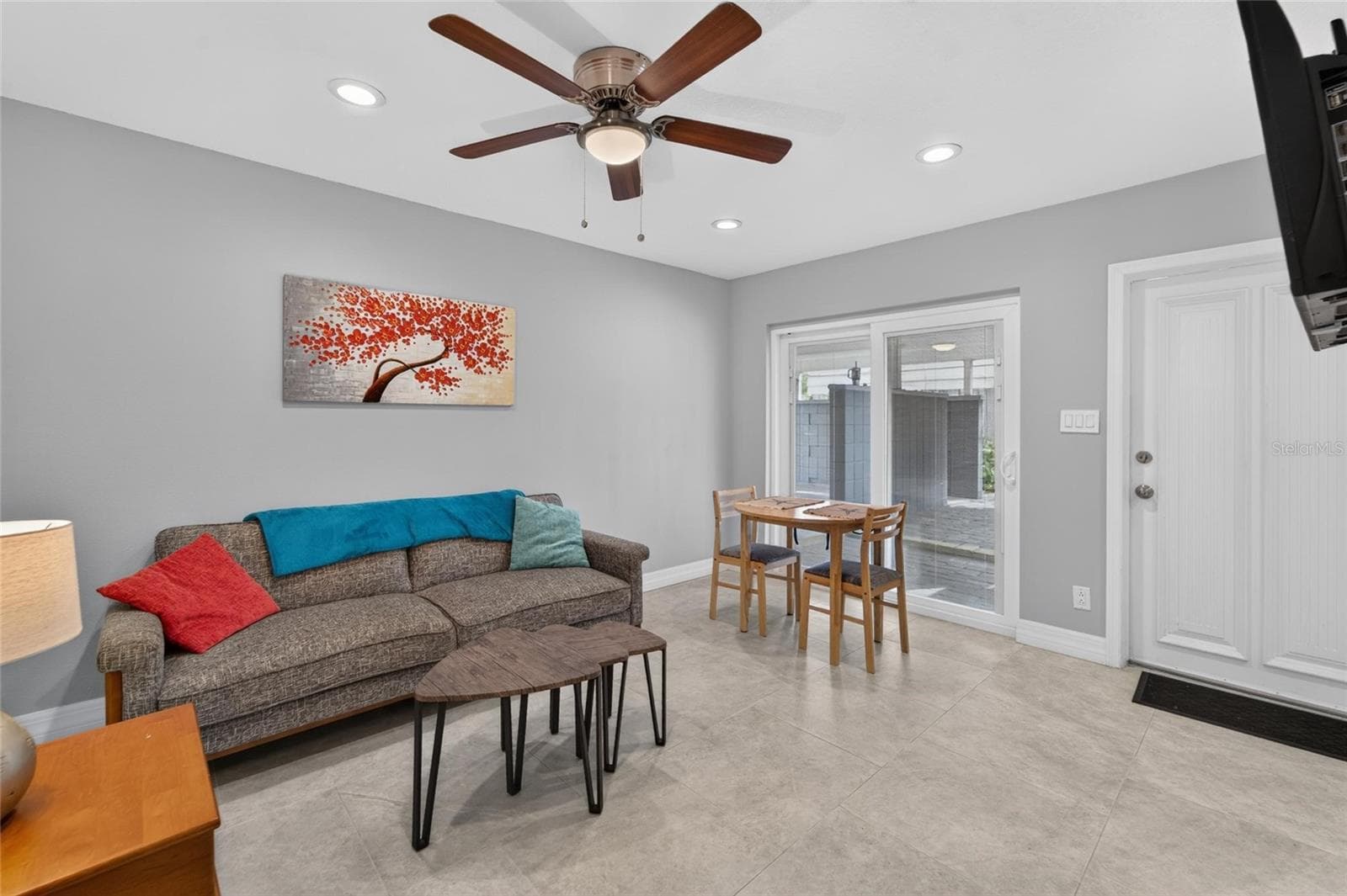 Unit A-couch folds to a Bed - 1236 13TH ST, SARASOTA