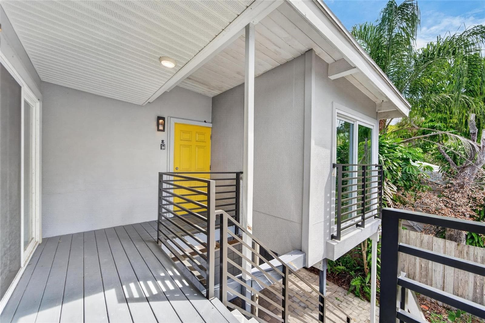 Entrance to Unit E-Upstairs largest end unit - 1236 13TH ST, SARASOTA