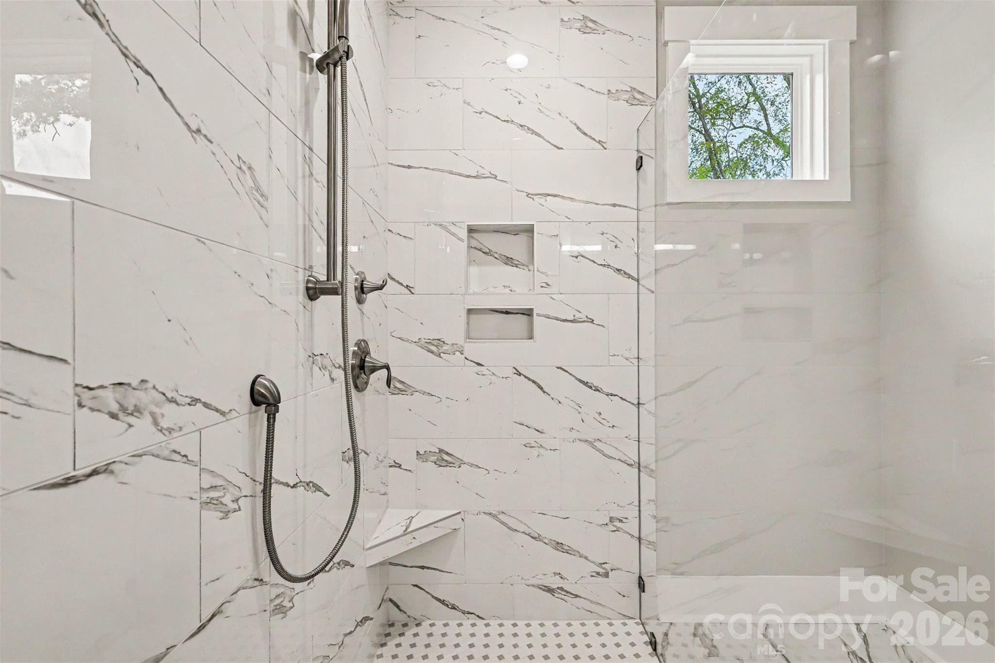 Primary Bath Curbless Shower - Rock Hill