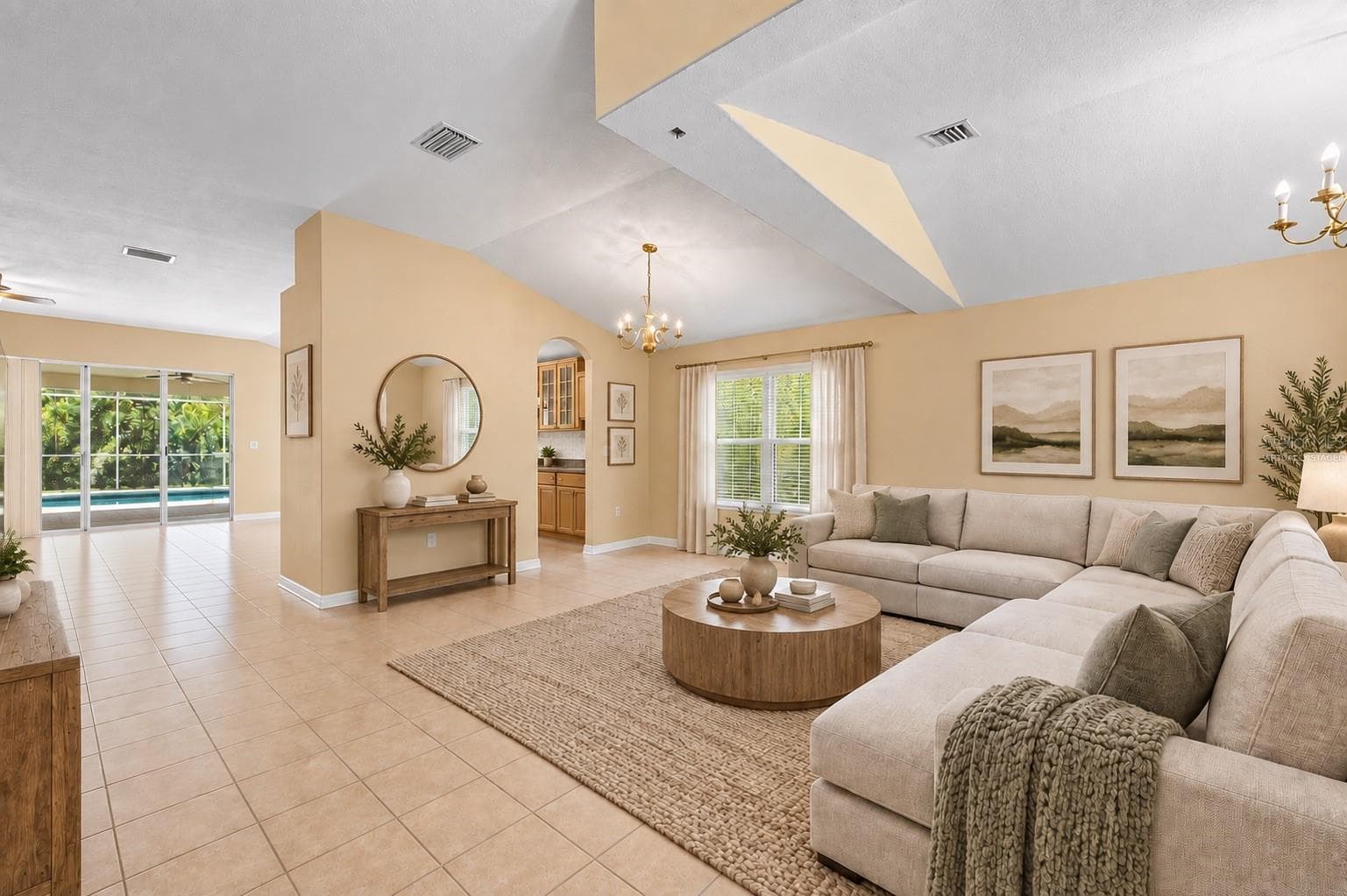 virtually staged - 4756 WHISPERING WIND AVE, TAMPA