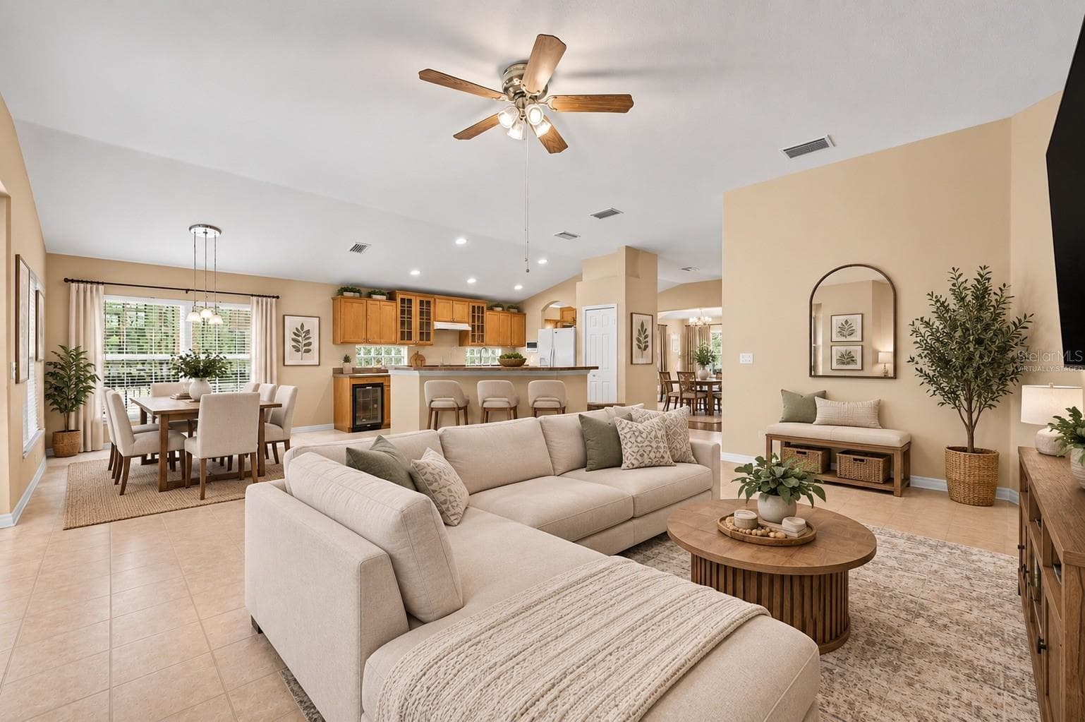 virtually staged - 4756 WHISPERING WIND AVE, TAMPA