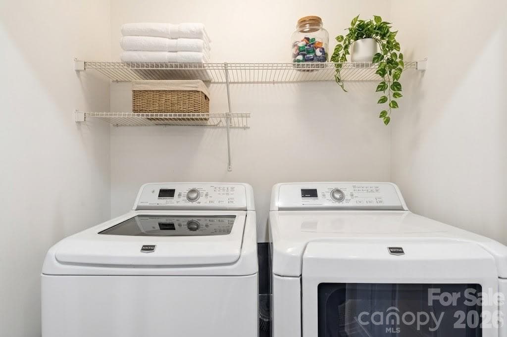 Laundry closet and the Maytag washer and dryer will be included. - 6605 Central Pacific Avenue, Charlotte
