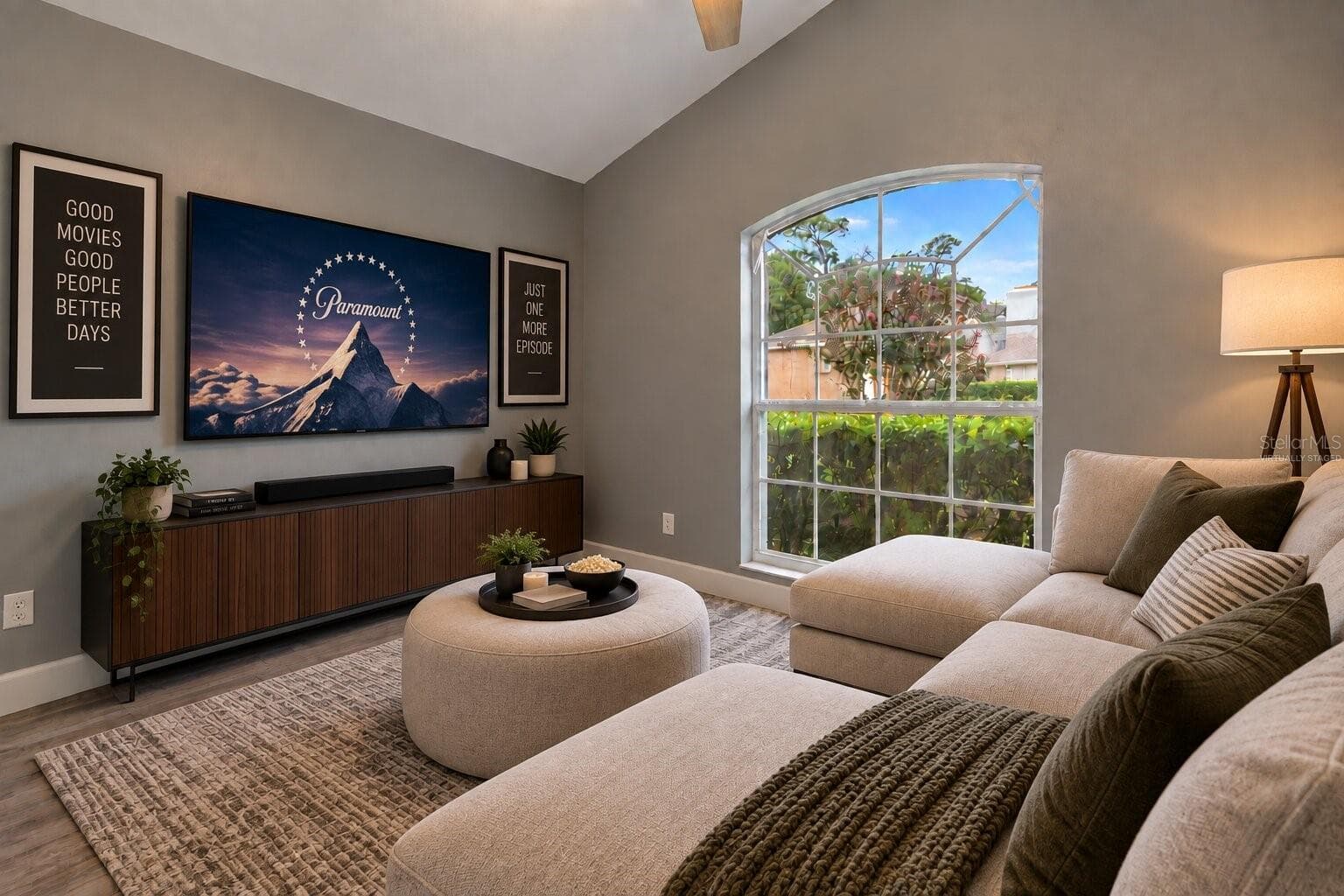Virtually Staged as Media Room - 2378 CIMMARON ASH WAY, APOPKA