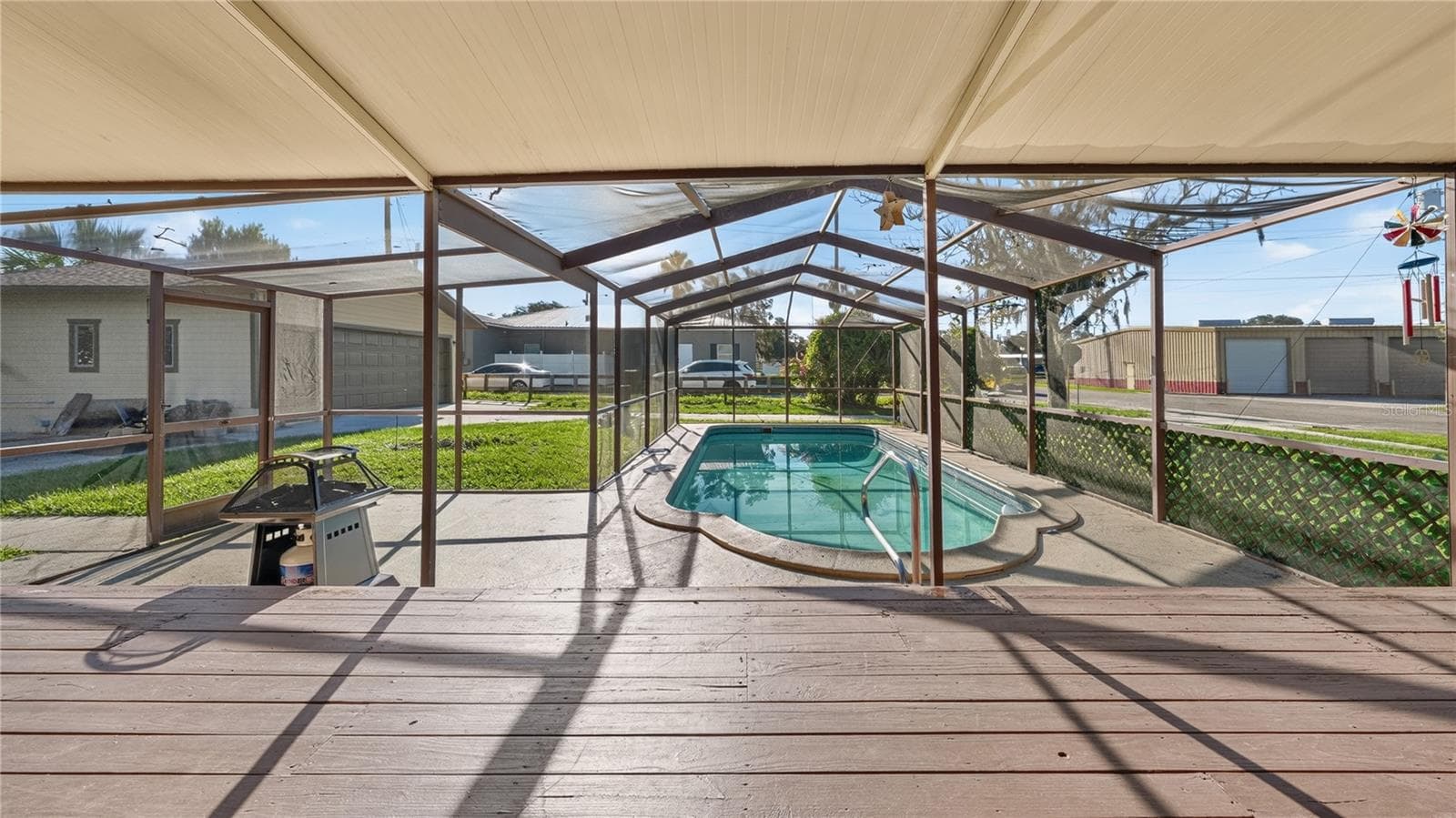 Pool Area - 116 W ARBORVITAE LN, POLK CITY