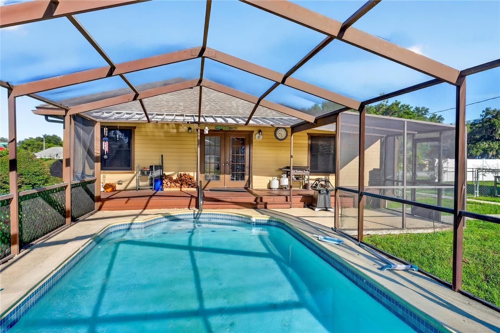 Pool Area - 116 W ARBORVITAE LN, POLK CITY