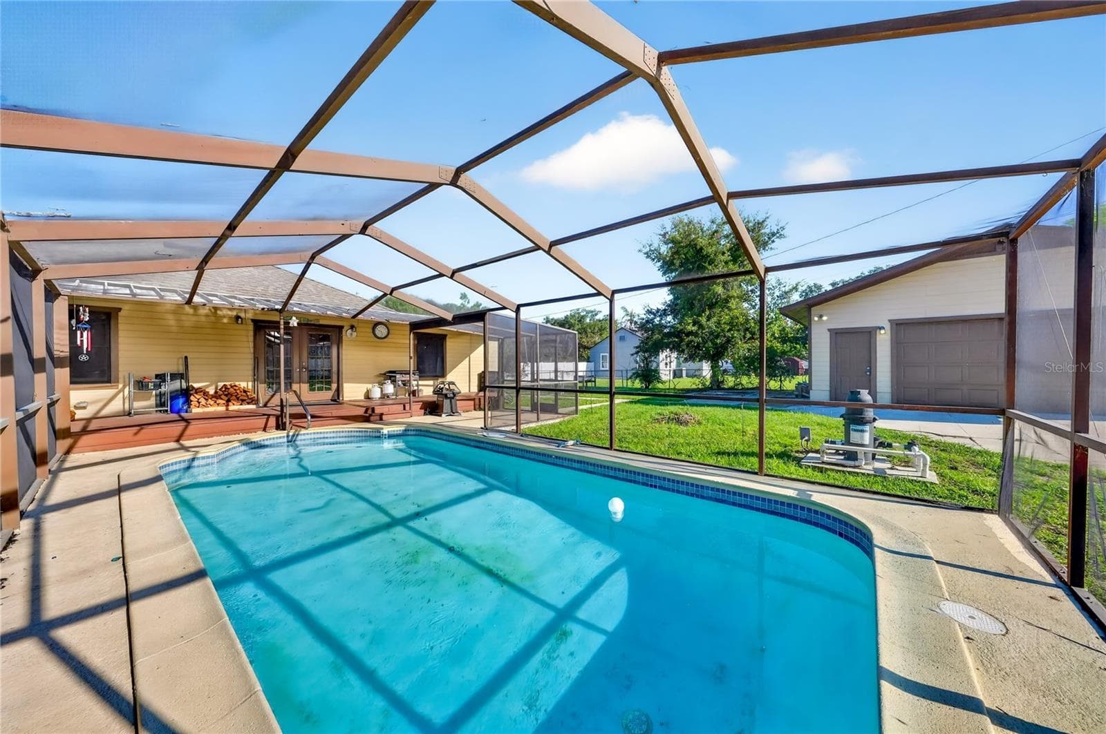 Pool Area - 116 W ARBORVITAE LN, POLK CITY