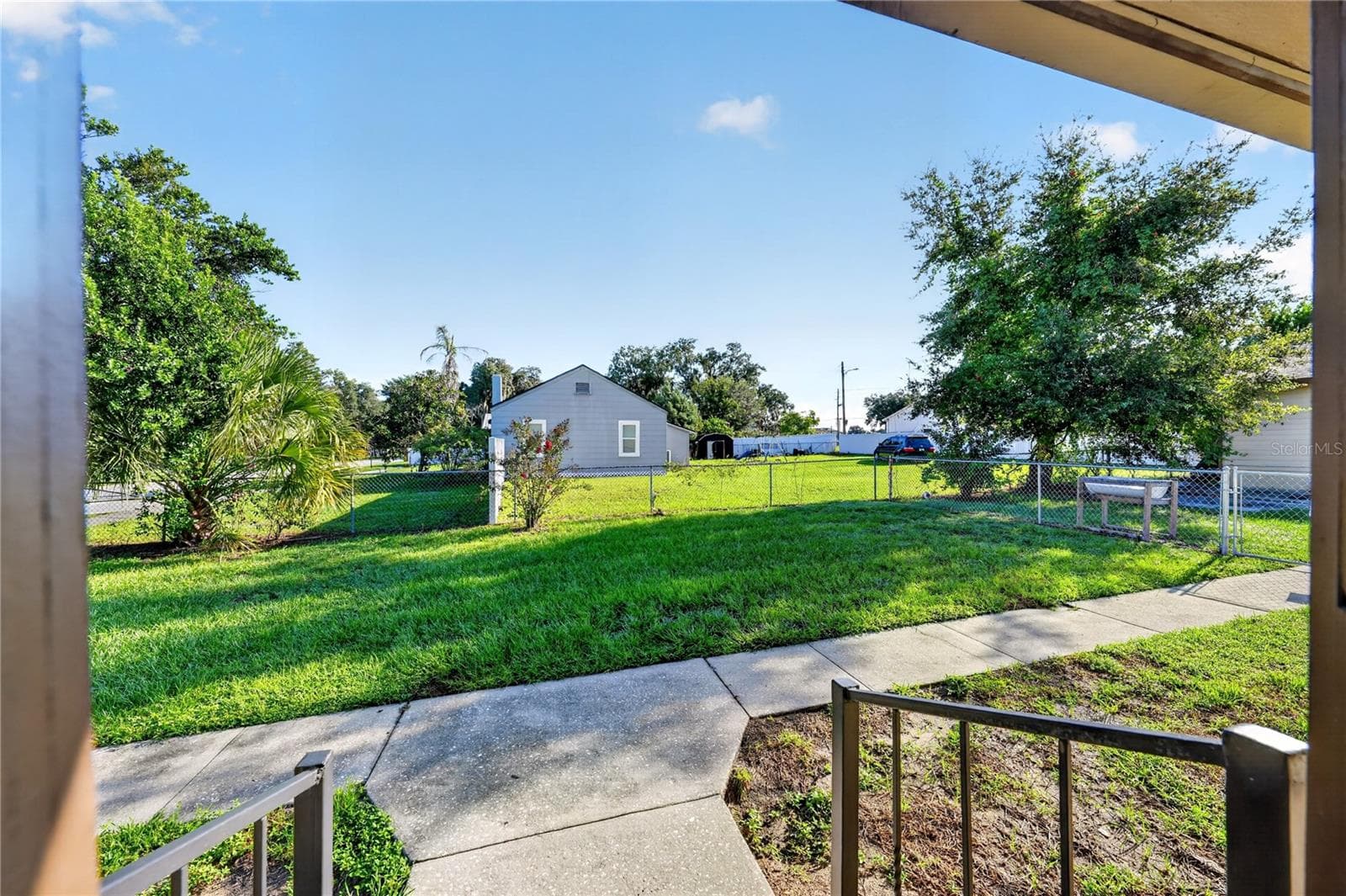 Side Yard - 116 W ARBORVITAE LN, POLK CITY