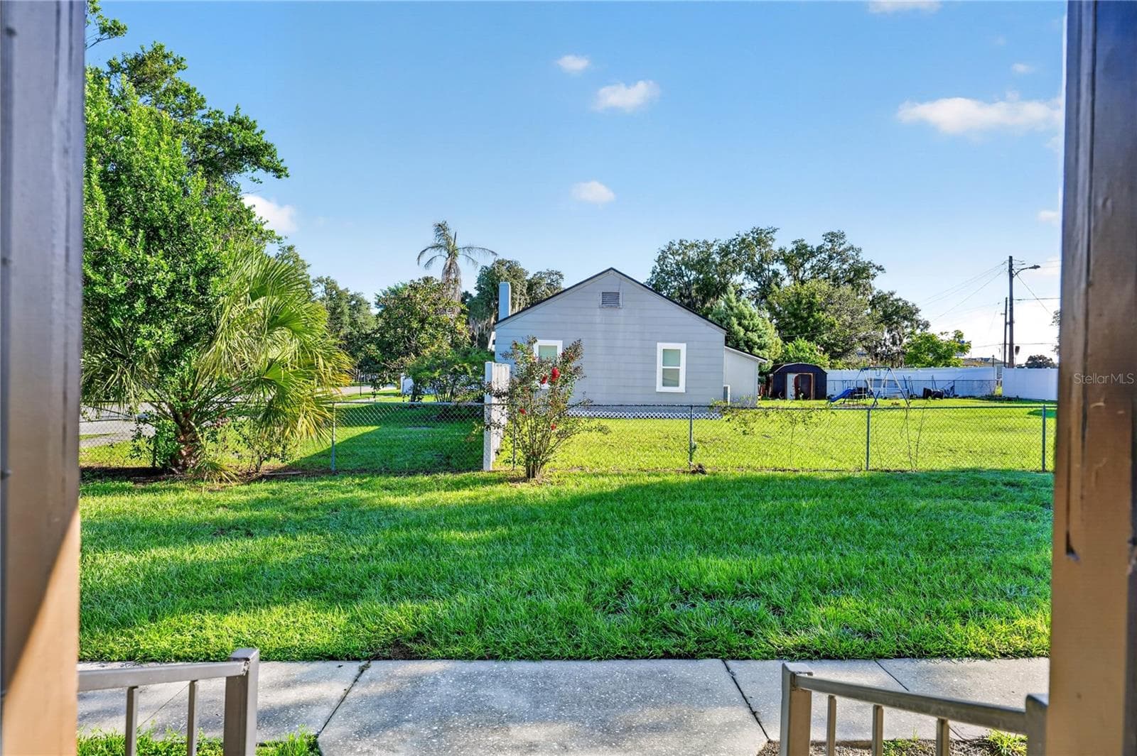 Side Yard - 116 W ARBORVITAE LN, POLK CITY
