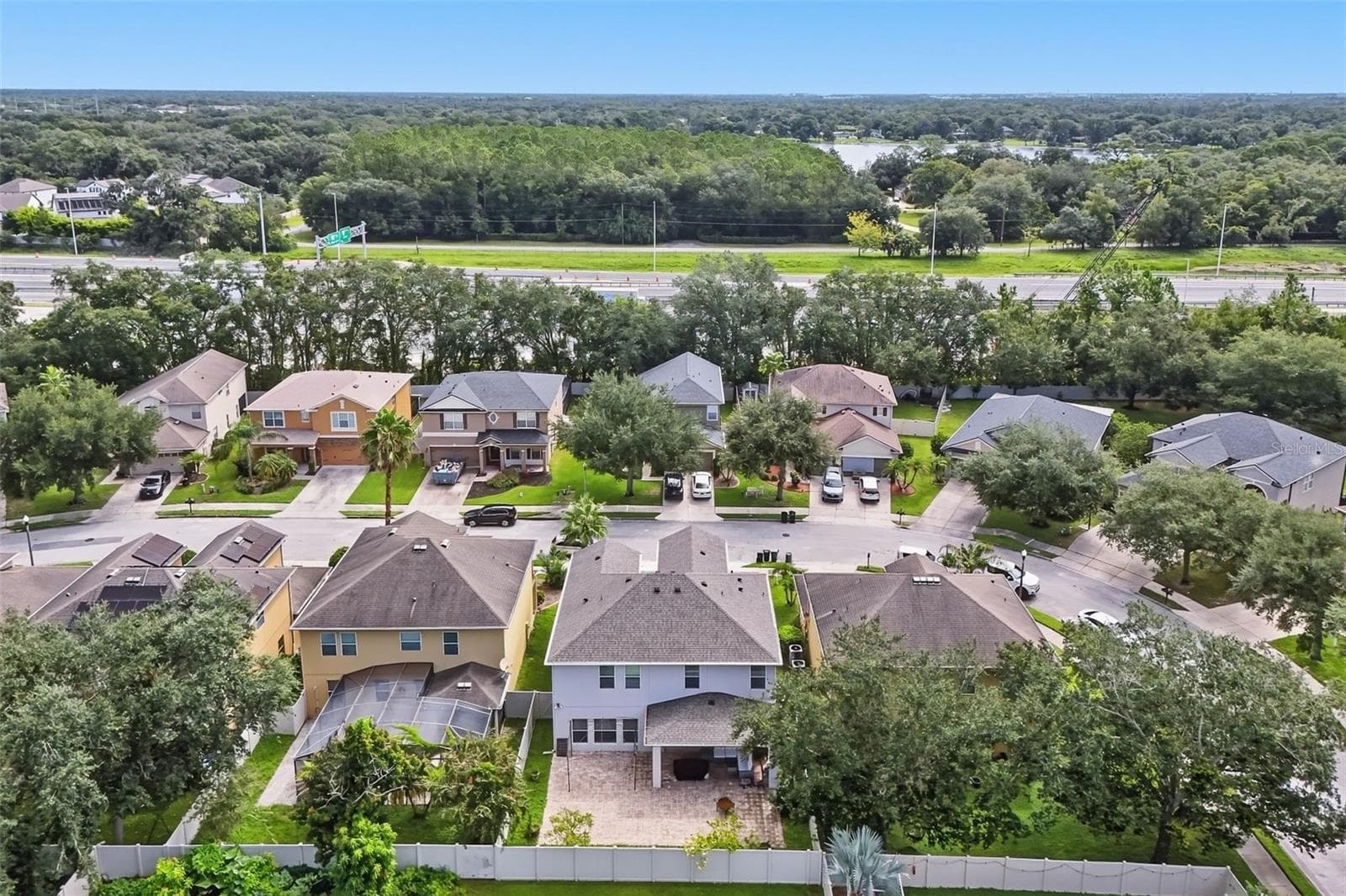 Aerial view - 9015 VICKROY TER, OVIEDO