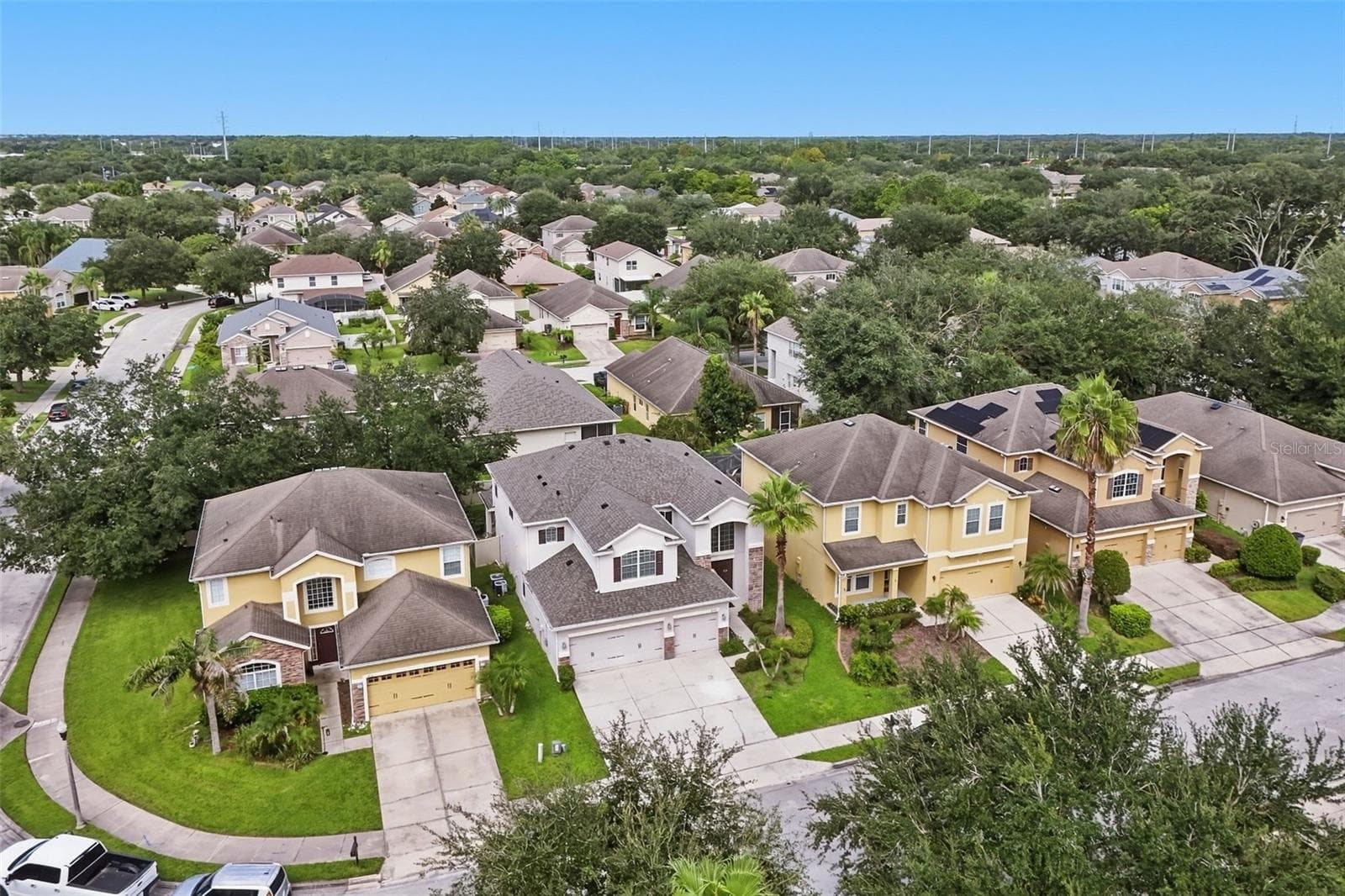 Aerial view - 9015 VICKROY TER, OVIEDO
