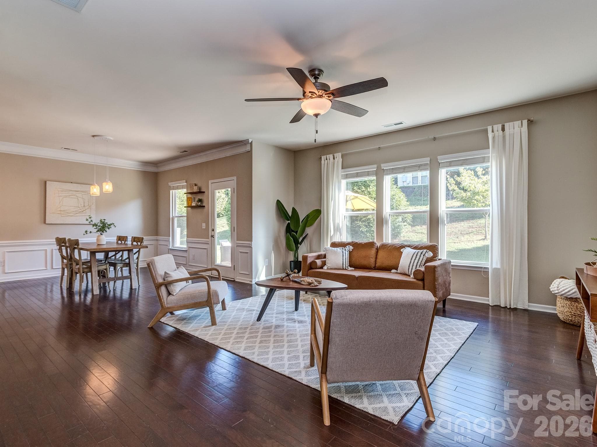 Living Room - 3831 Park South Station Boulevard, Charlotte