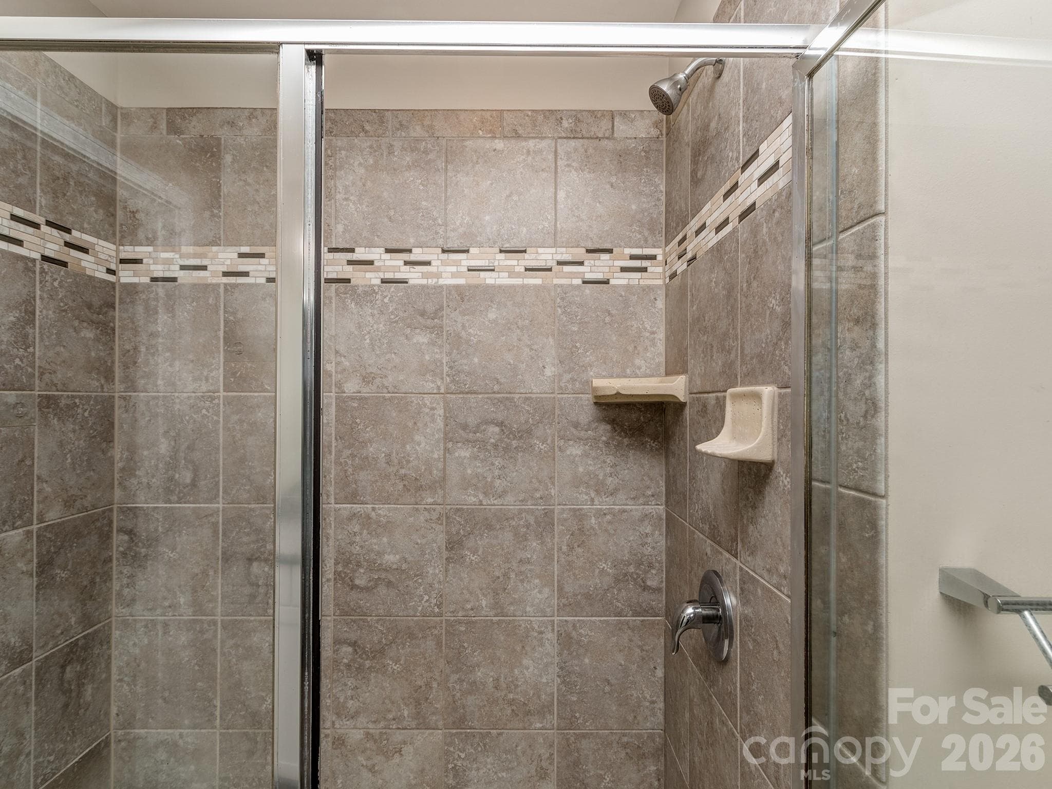 Ensuite bathroom shower - 3831 Park South Station Boulevard, Charlotte