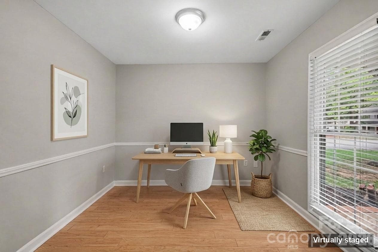 virtually staged - 5200 Birchbark Lane, Charlotte