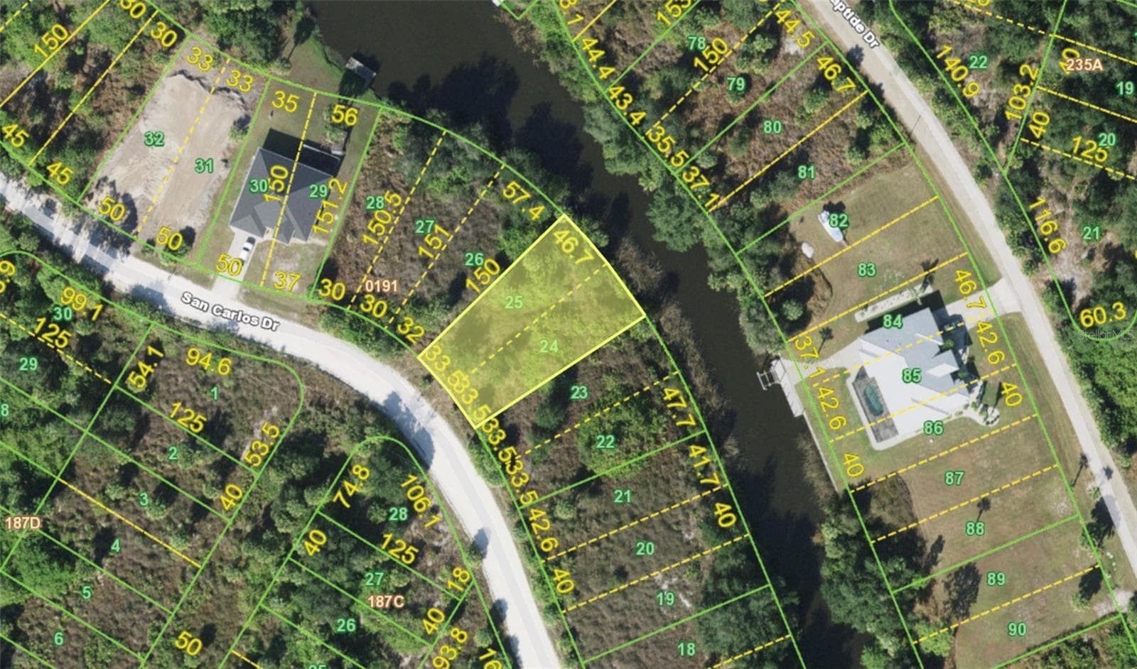 Land at 27120 SAN CARLOS DR, PUNTA GORDA, photo 2 of 3