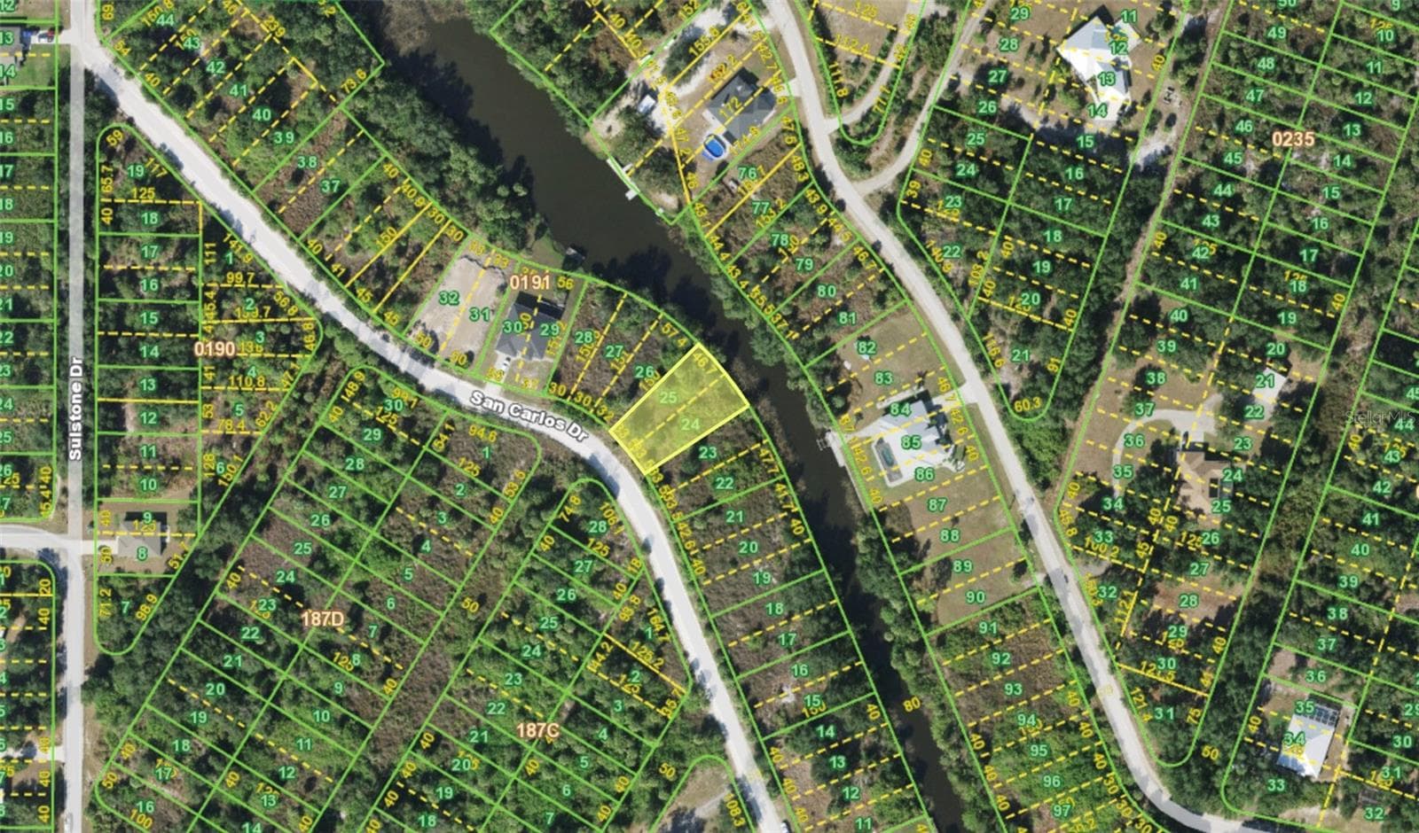 Land at 27120 SAN CARLOS DR, PUNTA GORDA, photo 3 of 3