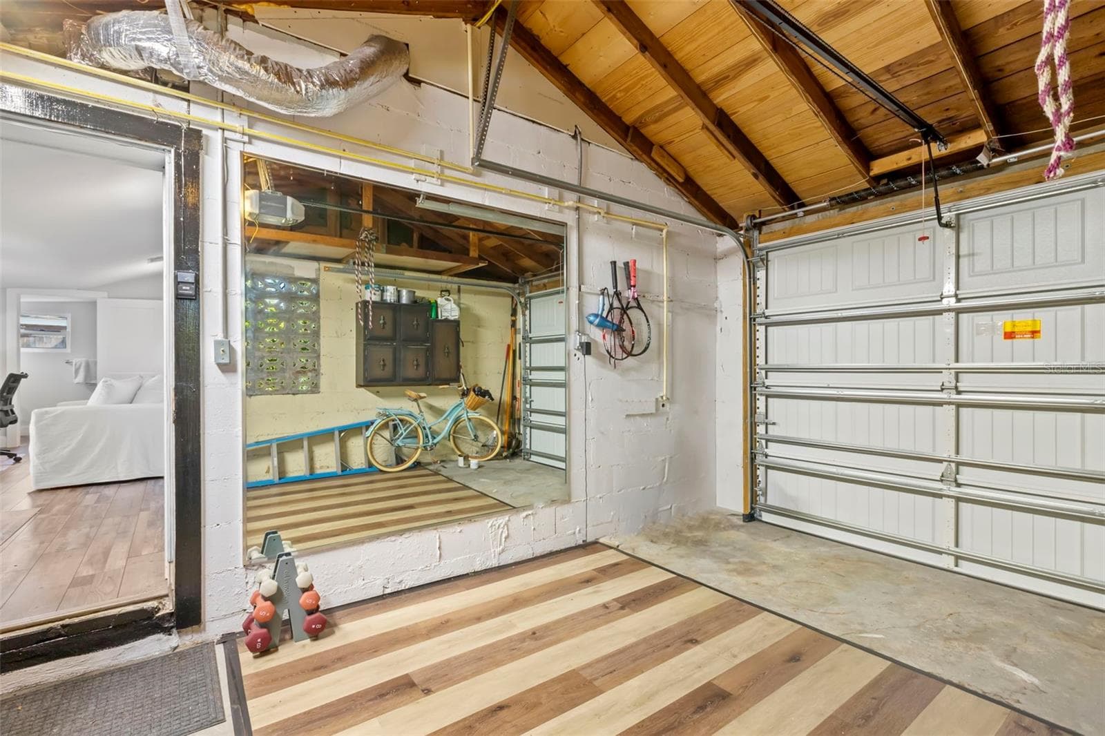 Workout Area in Garage - 3501 BOCA CIEGA DR N, ST PETERSBURG