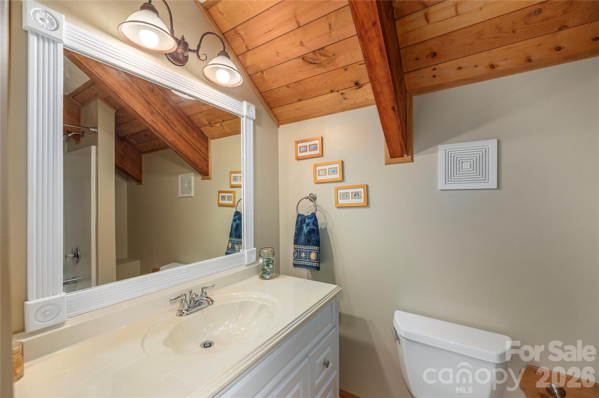 Loft full bath - 116 Ivy Road, Mills River