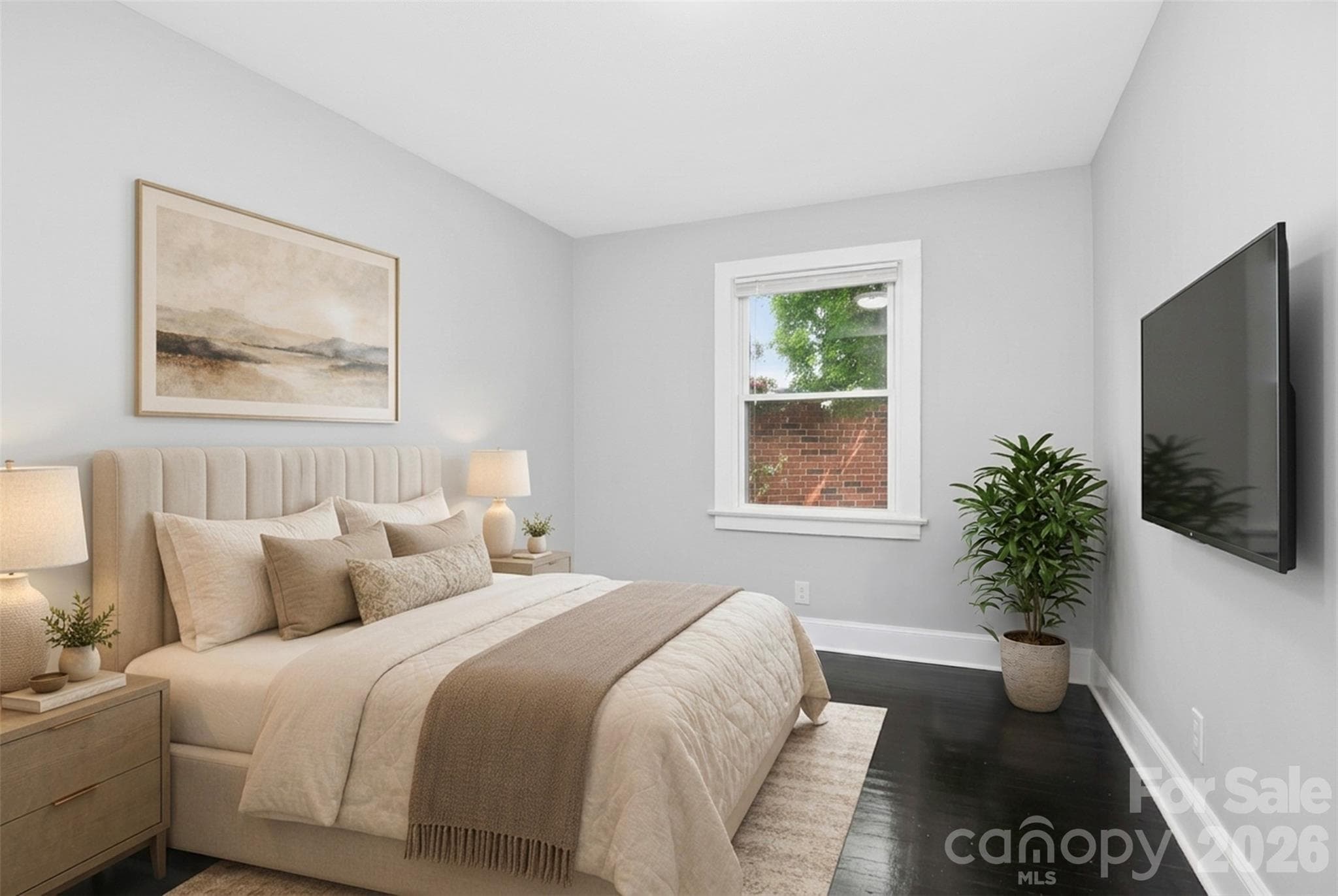 Bedroom 3 (Virtually Staged) - 2304 Kennesaw Drive, Charlotte